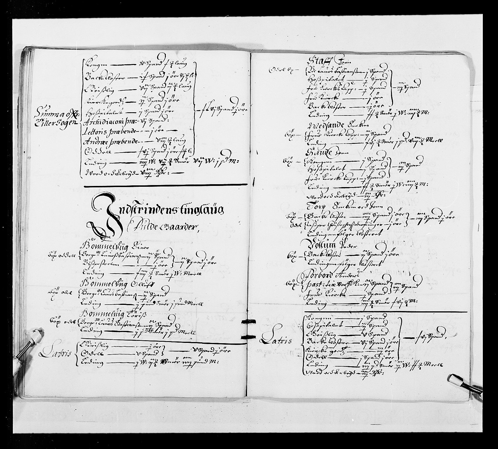 Stattholderembetet 1572-1771, RA/EA-2870/Ek/L0033b/0001: Jordebøker 1662-1720: / Matrikler for Strinda, Selbu, Orkdal, Stjørdal, Gauldal og Fosen, 1670-1671, p. 40