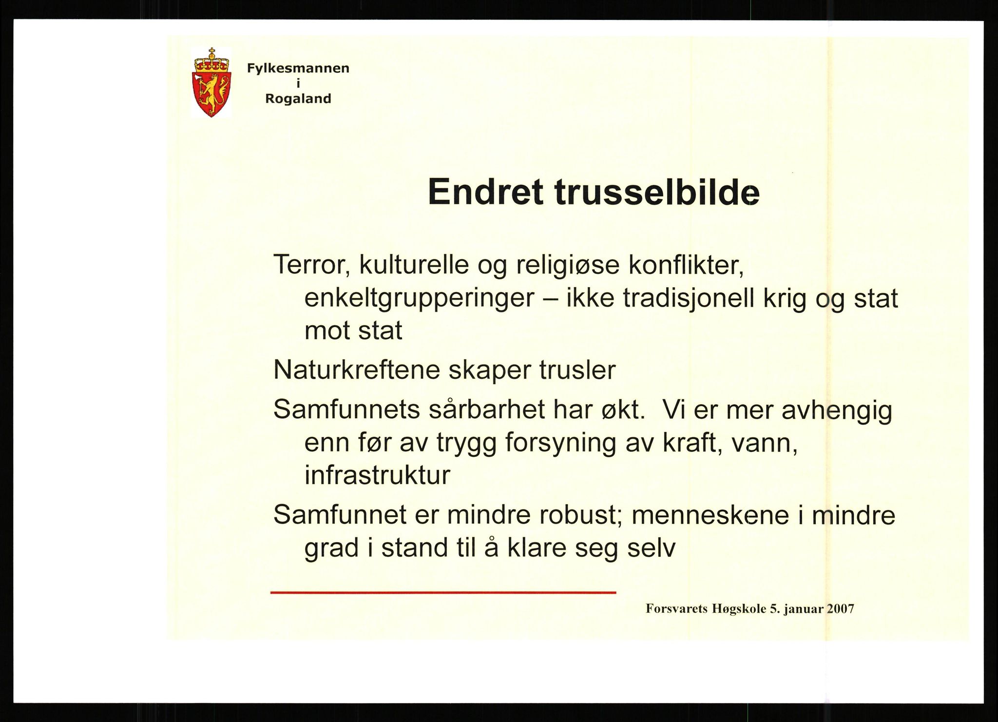 Pa 0436 - Tora Aasland, SAST/A-102572/E/Ea/L0029: Fylkesmann i Rogaland/Alternativ framtid, 1984-2013, p. 3