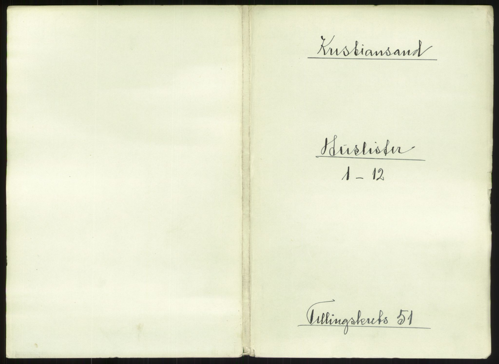 RA, 1891 census for 1001 Kristiansand, 1891, p. 2684