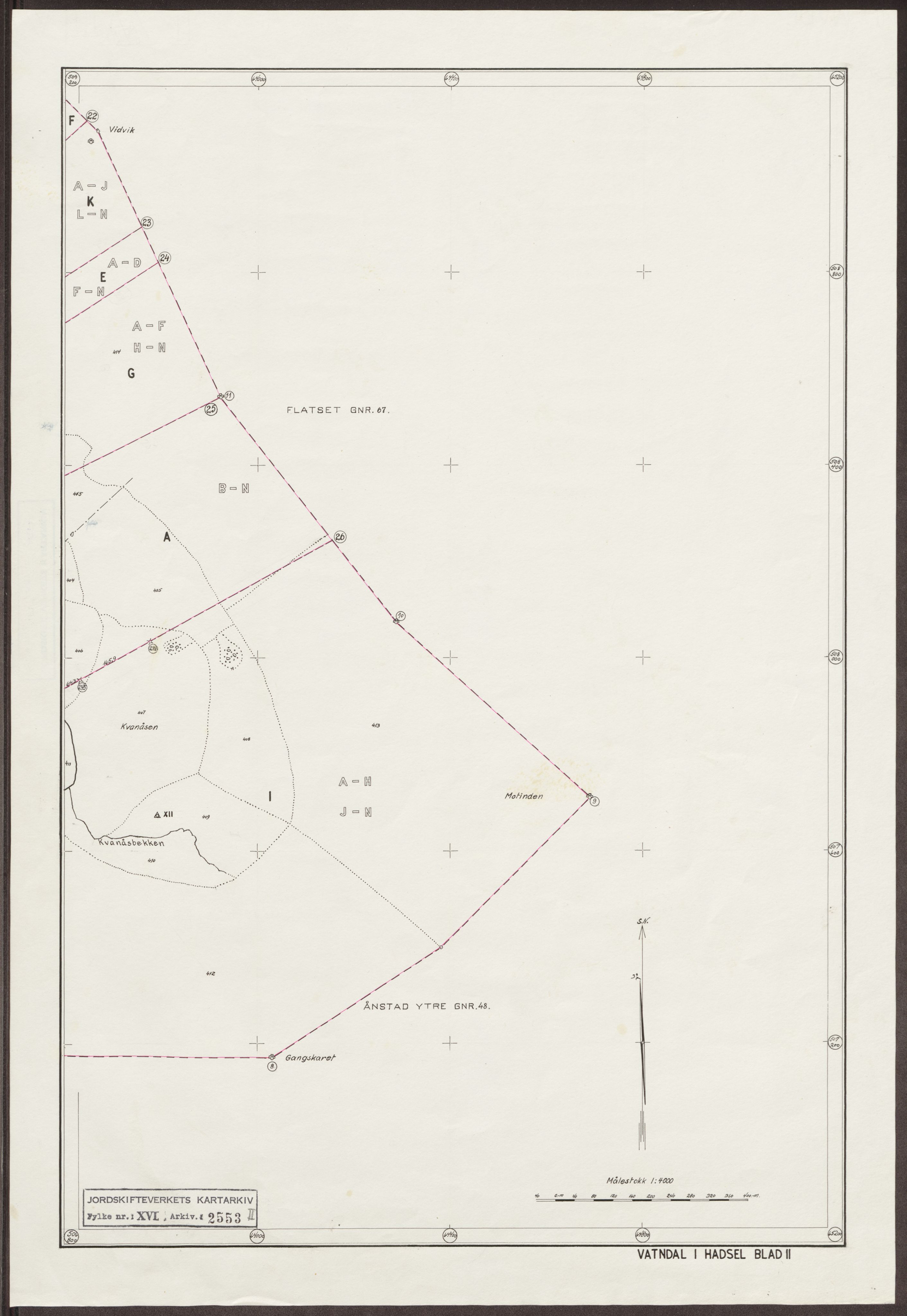 Jordskifteverkets kartarkiv, RA/S-3929/T, 1859-1988, p. 3254