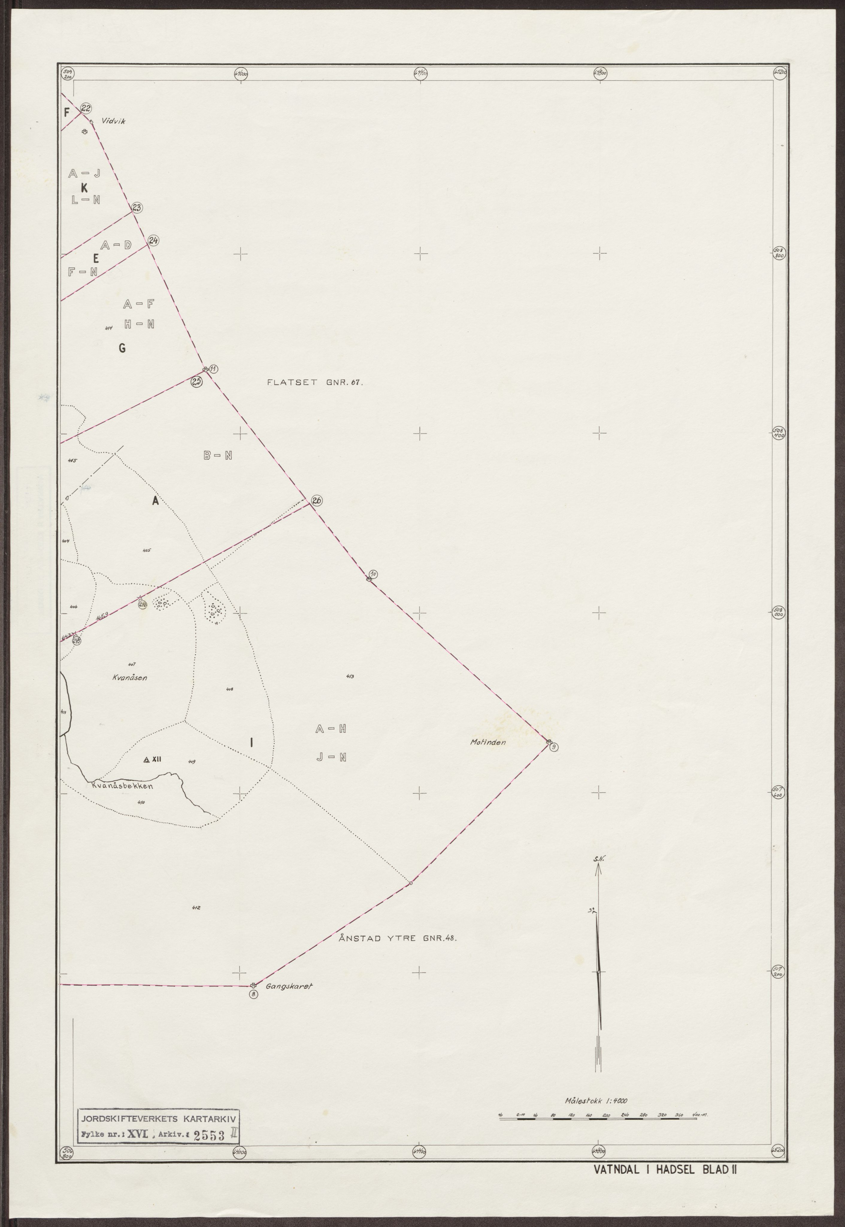 Jordskifteverkets kartarkiv, AV/RA-S-3929/T, 1859-1988, p. 3254