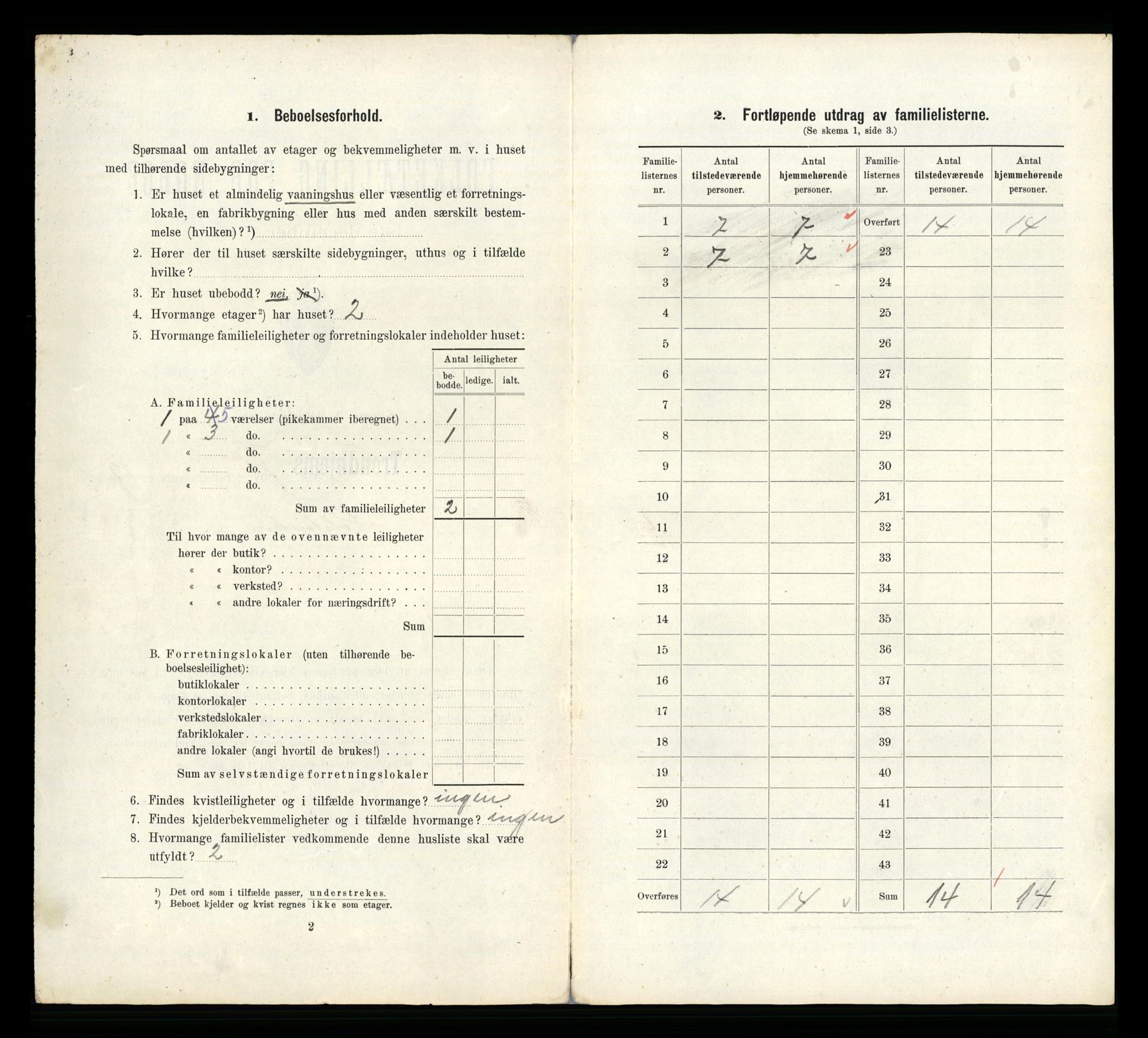 RA, 1910 census for Trondheim, 1910, p. 8246