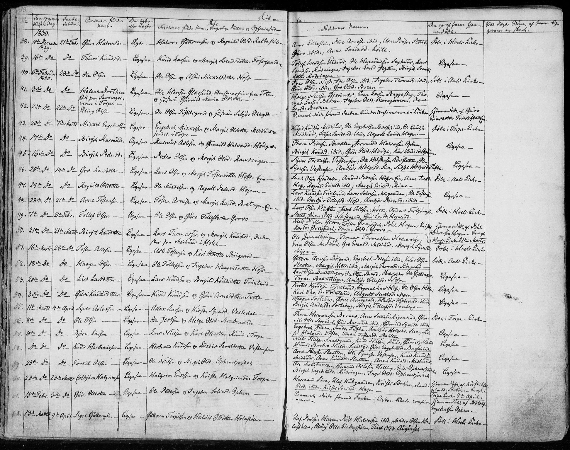 Ål kirkebøker, AV/SAKO-A-249/F/Fa/L0005: Parish register (official) no. I 5, 1825-1848, p. 33