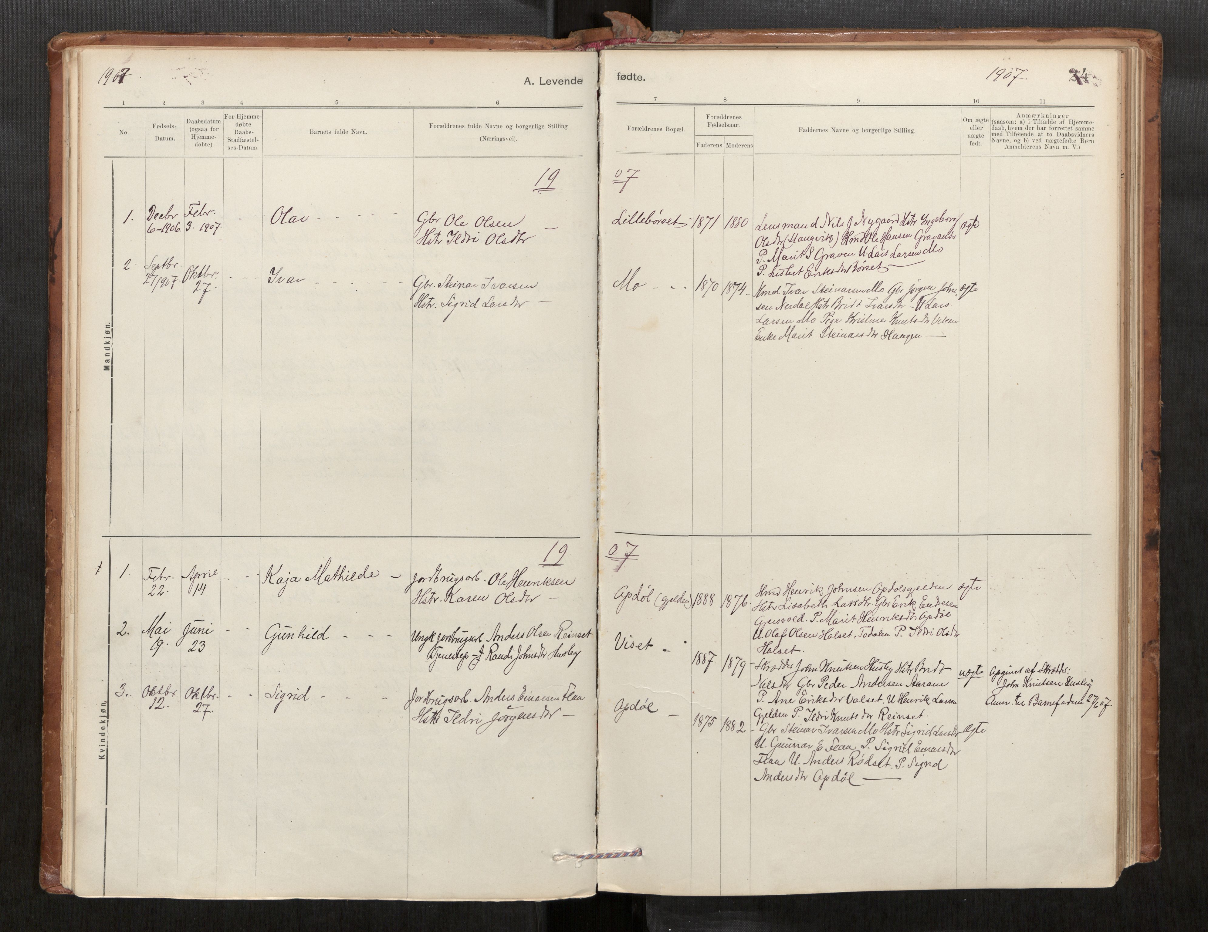 Parish register (official) no. 1, 1886-1908, p. 24