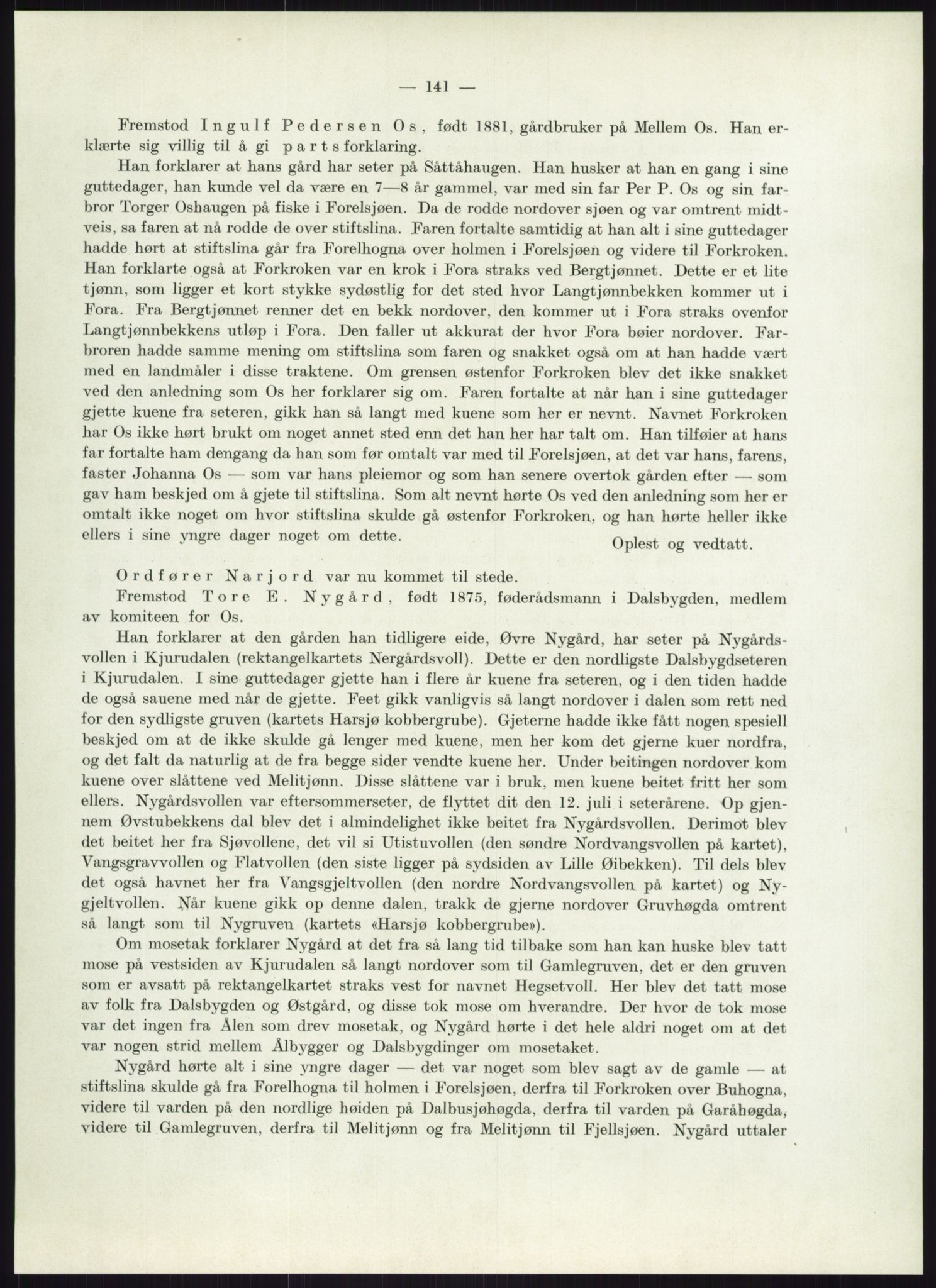 Høyfjellskommisjonen, AV/RA-S-1546/X/Xa/L0001: Nr. 1-33, 1909-1953, p. 4417