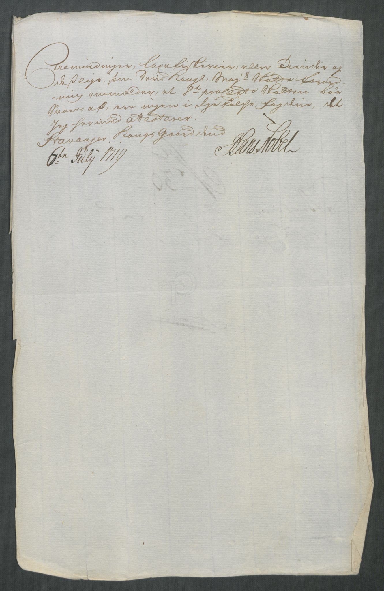 Rentekammeret inntil 1814, Reviderte regnskaper, Fogderegnskap, AV/RA-EA-4092/R47/L2871: Fogderegnskap Ryfylke, 1718, p. 135