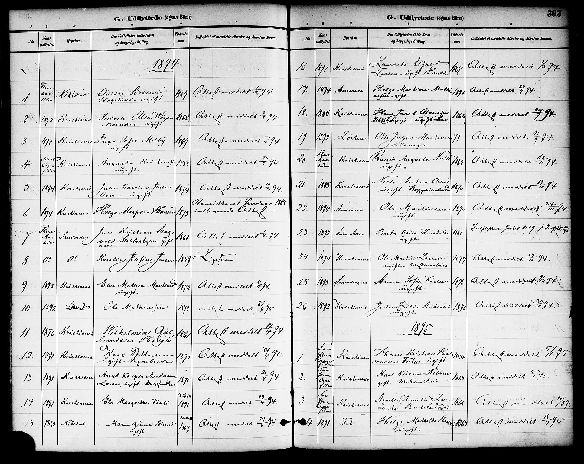 Skedsmo prestekontor Kirkebøker, SAO/A-10033a/F/Fa/L0014: Parish register (official) no. I 14, 1892-1901, p. 393