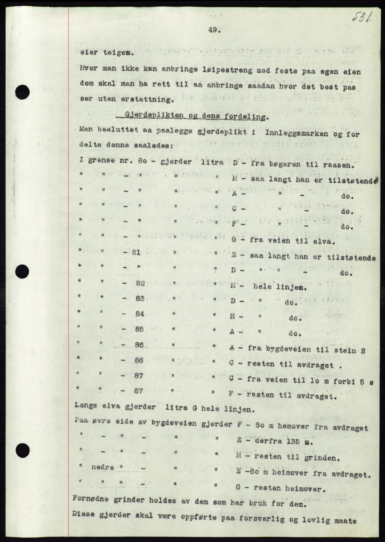 Søre Sunnmøre sorenskriveri, AV/SAT-A-4122/1/2/2C/L0070: Mortgage book no. 64, 1940-1941, Diary no: : 42/1941