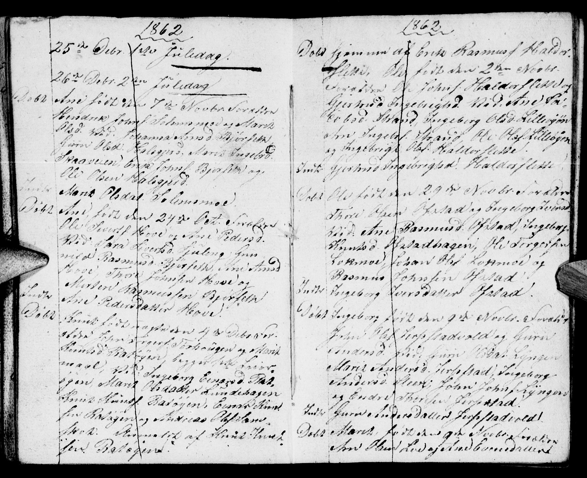 Meldal sokneprestkontor, SAT/A-1123/1/I/I1/I1f/L0008: Parish register draft no. 672I1F, 1827-1866