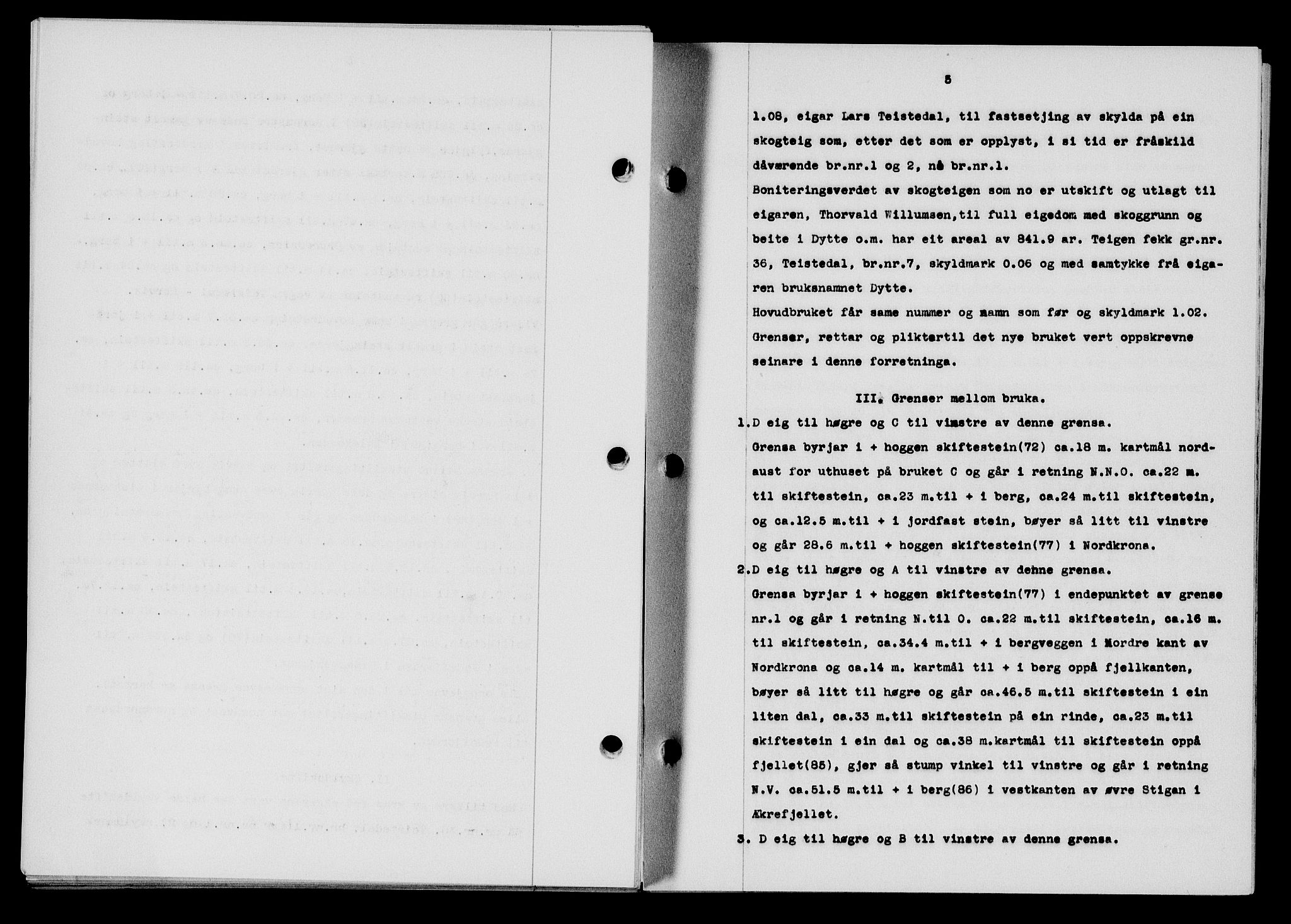 Flekkefjord sorenskriveri, SAK/1221-0001/G/Gb/Gba/L0060: Mortgage book no. A-8, 1945-1946, Diary no: : 133/1946