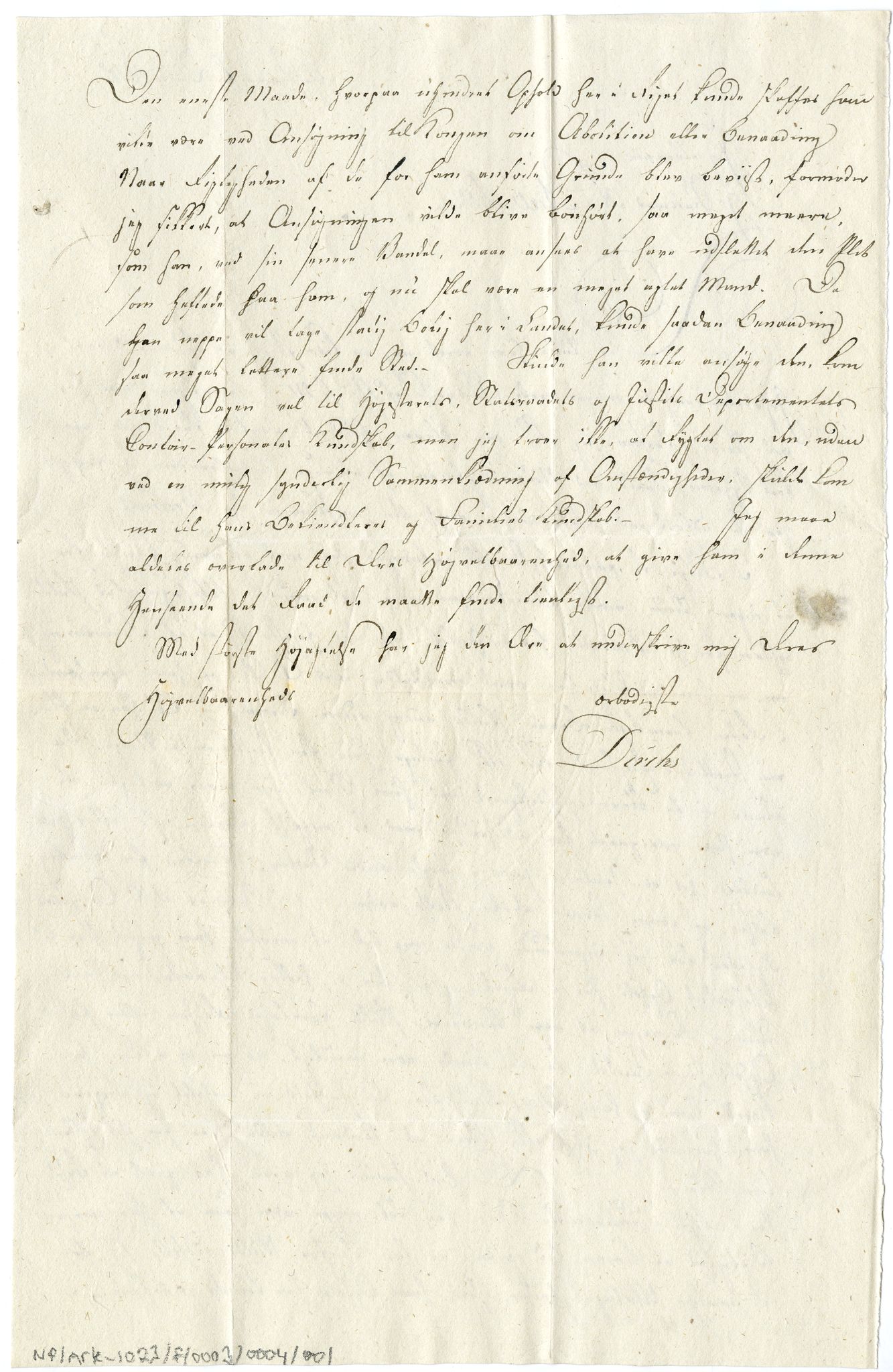 Diderik Maria Aalls brevsamling, NF/Ark-1023/F/L0003: D.M. Aalls brevsamling. D - G, 1797-1889, p. 118