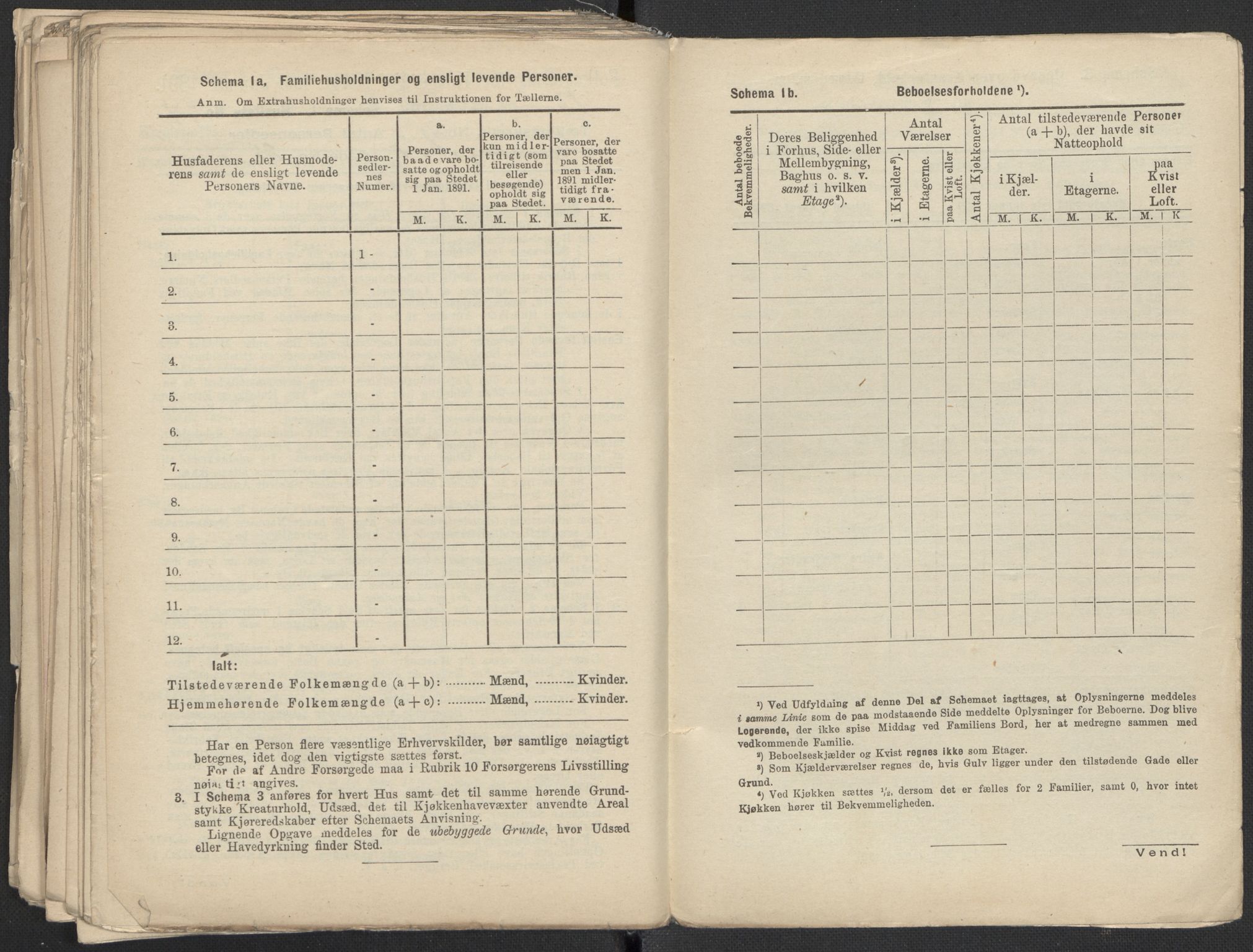 RA, 1891 Census for 1301 Bergen, 1891, p. 6905