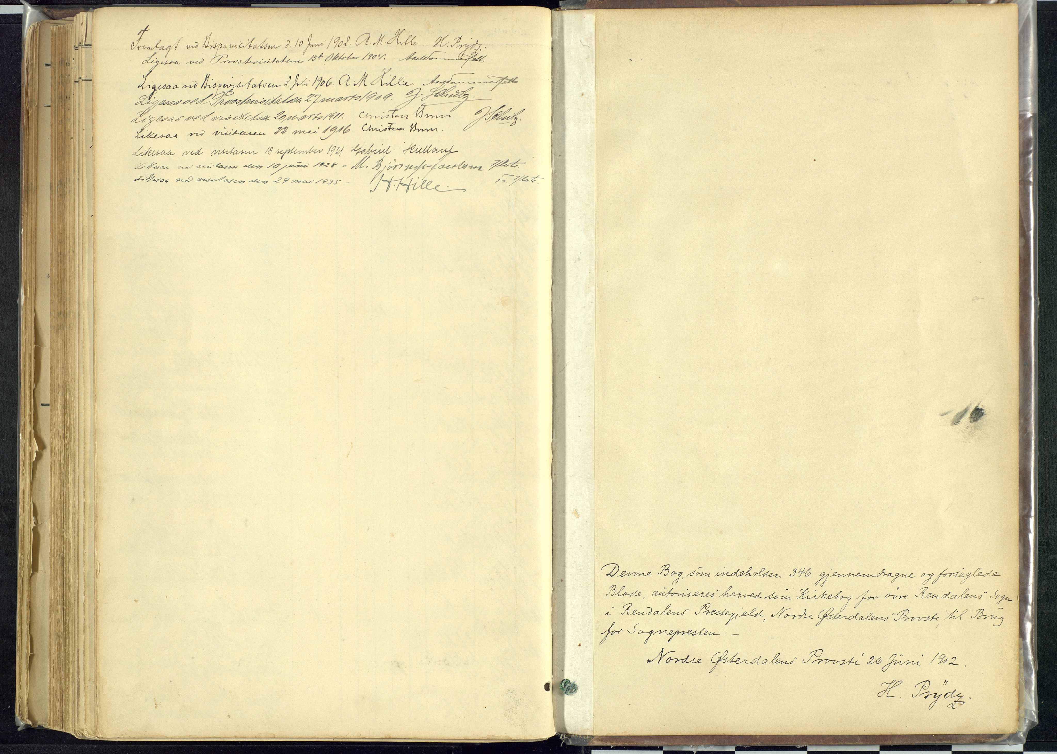 Rendalen prestekontor, SAH/PREST-054/H/Ha/Haa/L0012: Parish register (official) no. 12, 1901-1928, p. 347