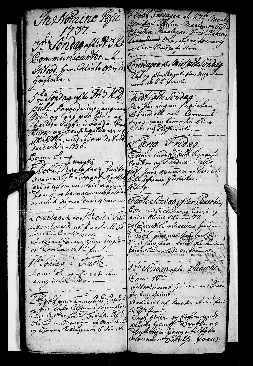 Vik sokneprestembete, AV/SAB-A-81501/H/Haa/Haaa/L0001: Parish register (official) no. A 1 / 4, 1727-1740, p. 171