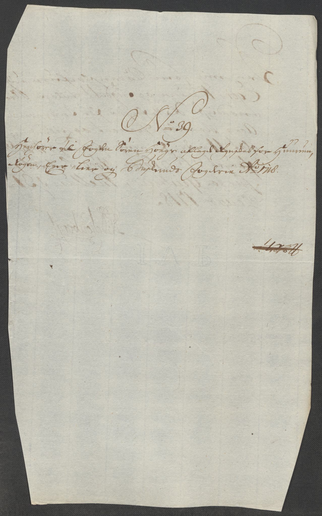 Rentekammeret inntil 1814, Reviderte regnskaper, Fogderegnskap, AV/RA-EA-4092/R31/L1712: Fogderegnskap Hurum, Røyken, Eiker, Lier og Buskerud, 1718, p. 207