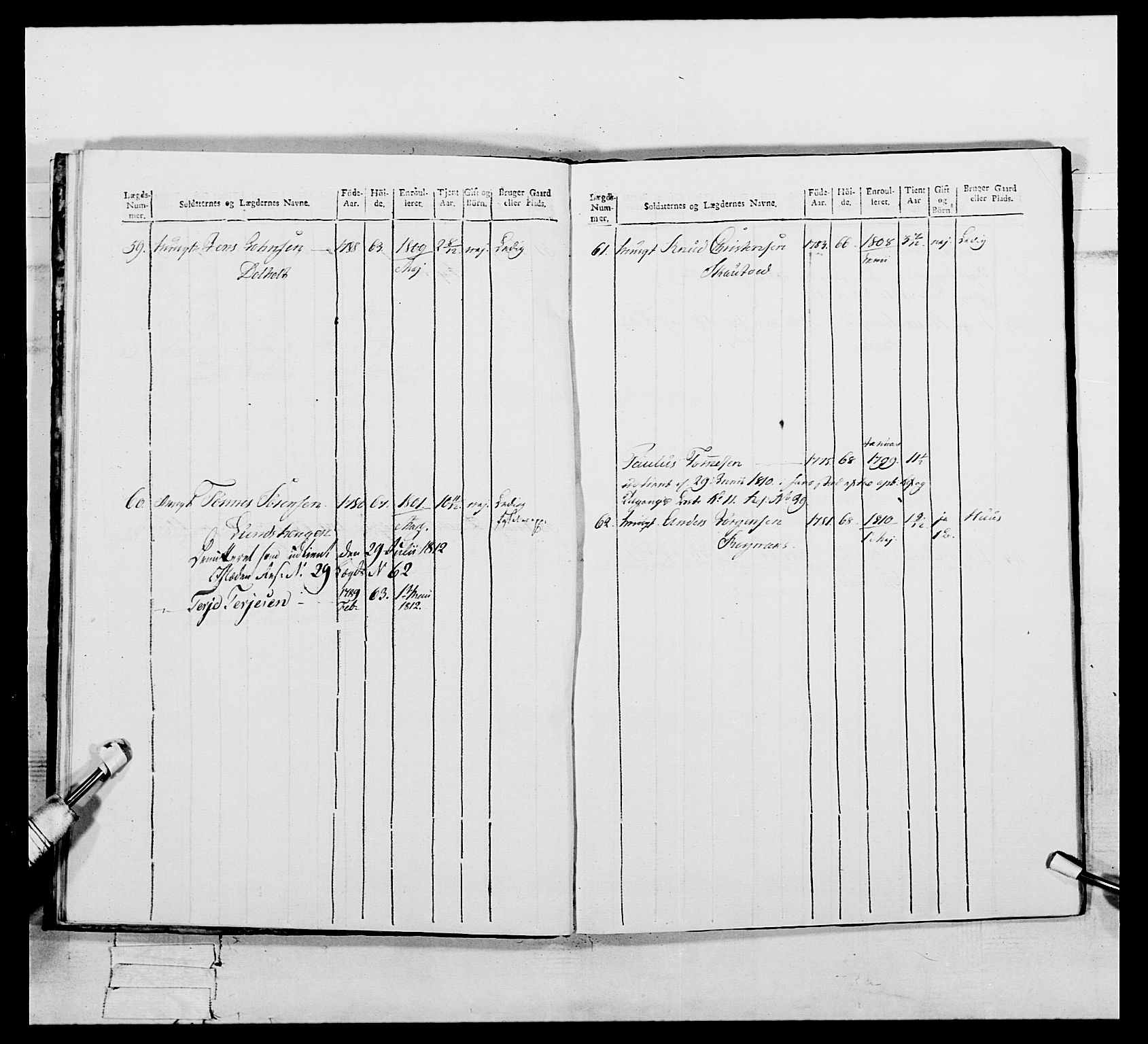 Generalitets- og kommissariatskollegiet, Det kongelige norske kommissariatskollegium, AV/RA-EA-5420/E/Eh/L0112: Vesterlenske nasjonale infanteriregiment, 1812, p. 77