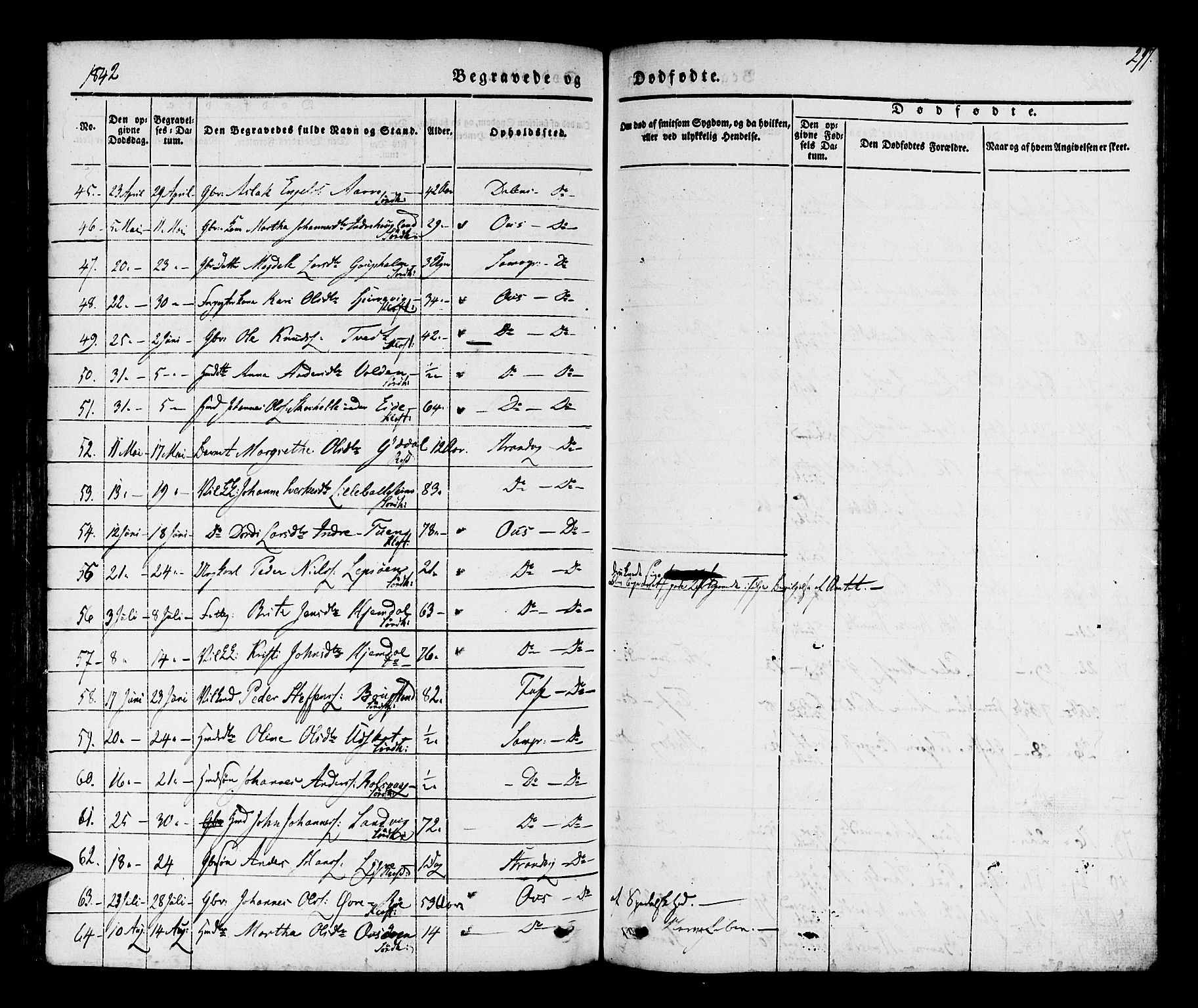 Os sokneprestembete, AV/SAB-A-99929: Parish register (official) no. A 15, 1839-1851, p. 297