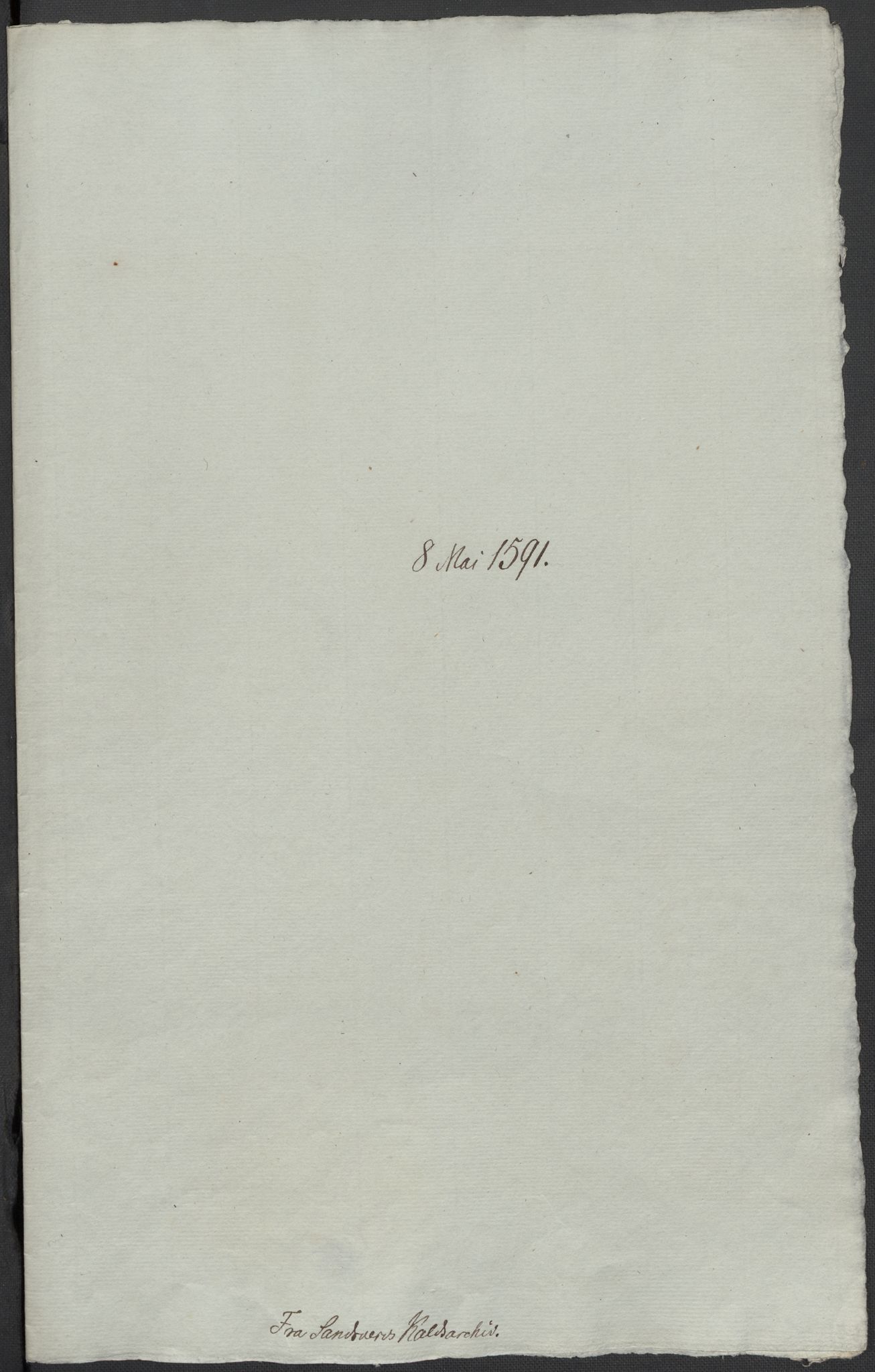 Riksarkivets diplomsamling, AV/RA-EA-5965/F02/L0093: Dokumenter, 1591, p. 76