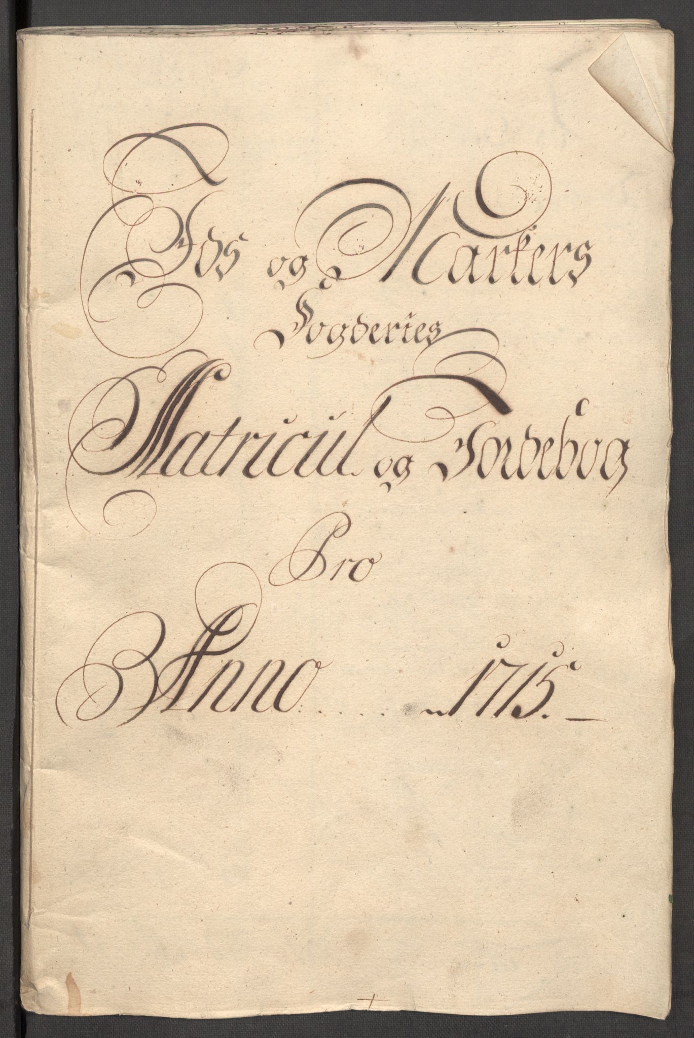 Rentekammeret inntil 1814, Reviderte regnskaper, Fogderegnskap, RA/EA-4092/R01/L0023: Fogderegnskap Idd og Marker, 1715-1716, p. 23