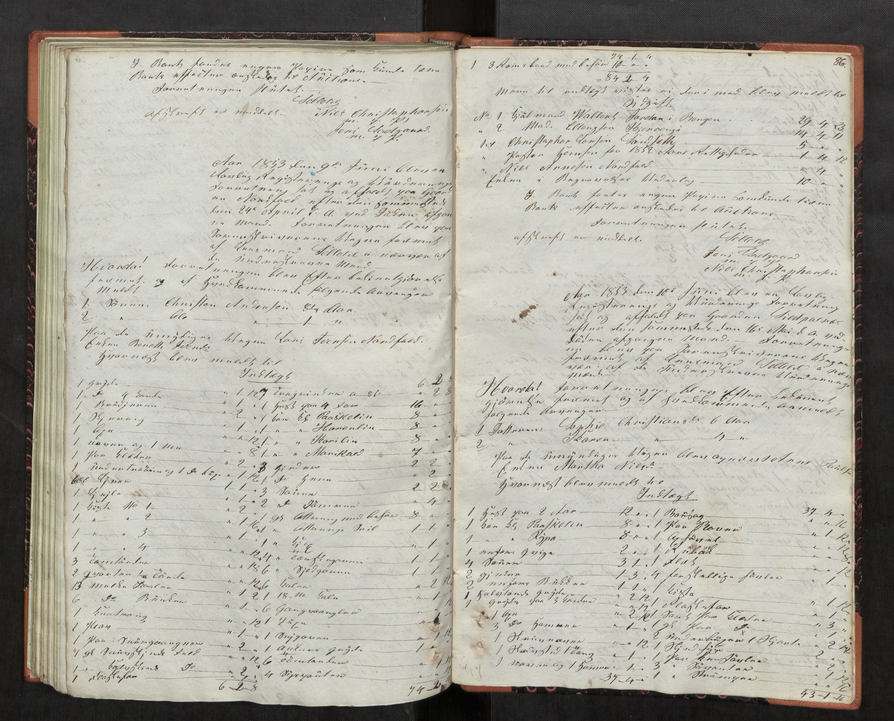 Salten sorenskriveri, AV/SAT-A-4578/1/3/3C/L0002: Skifteregistreringsprotokoll, 1846-1851, p. 86