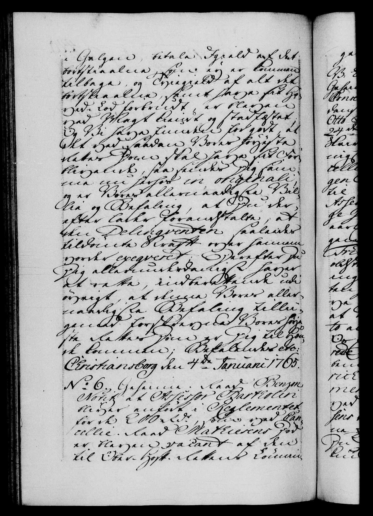 Danske Kanselli 1572-1799, AV/RA-EA-3023/F/Fc/Fca/Fcab/L0037: Norske tegnelser, 1762-1766, p. 440b