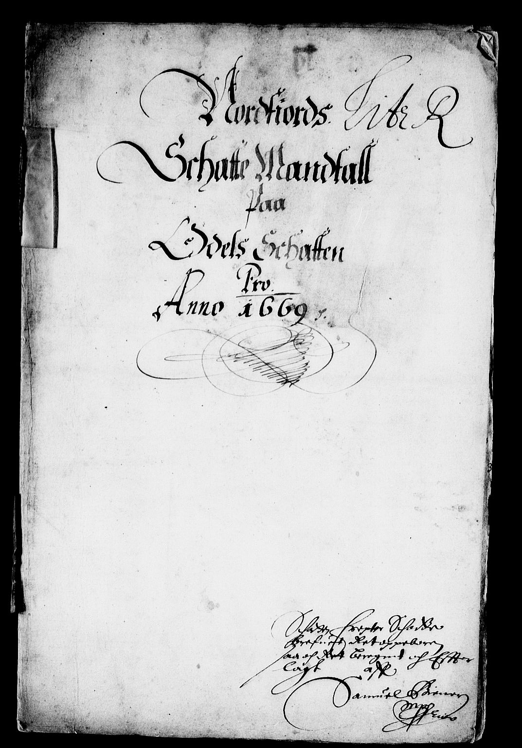 Rentekammeret inntil 1814, Reviderte regnskaper, Stiftamtstueregnskaper, Bergen stiftamt, AV/RA-EA-6043/R/Rc/L0030: Bergen stiftamt, 1669