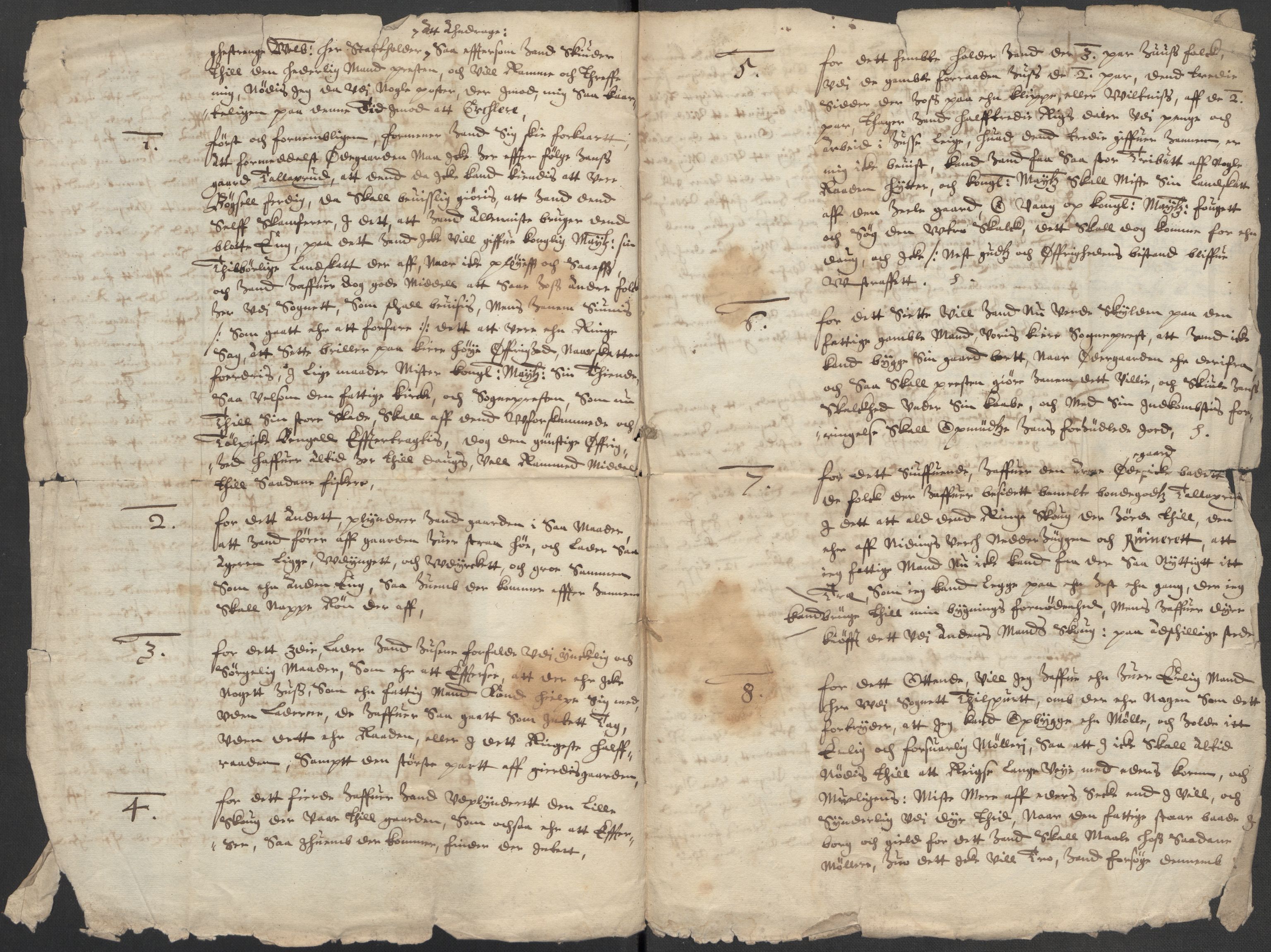 Riksarkivets diplomsamling, AV/RA-EA-5965/F15/L0007: Prestearkiv - Akershus, 1573-1693, p. 131