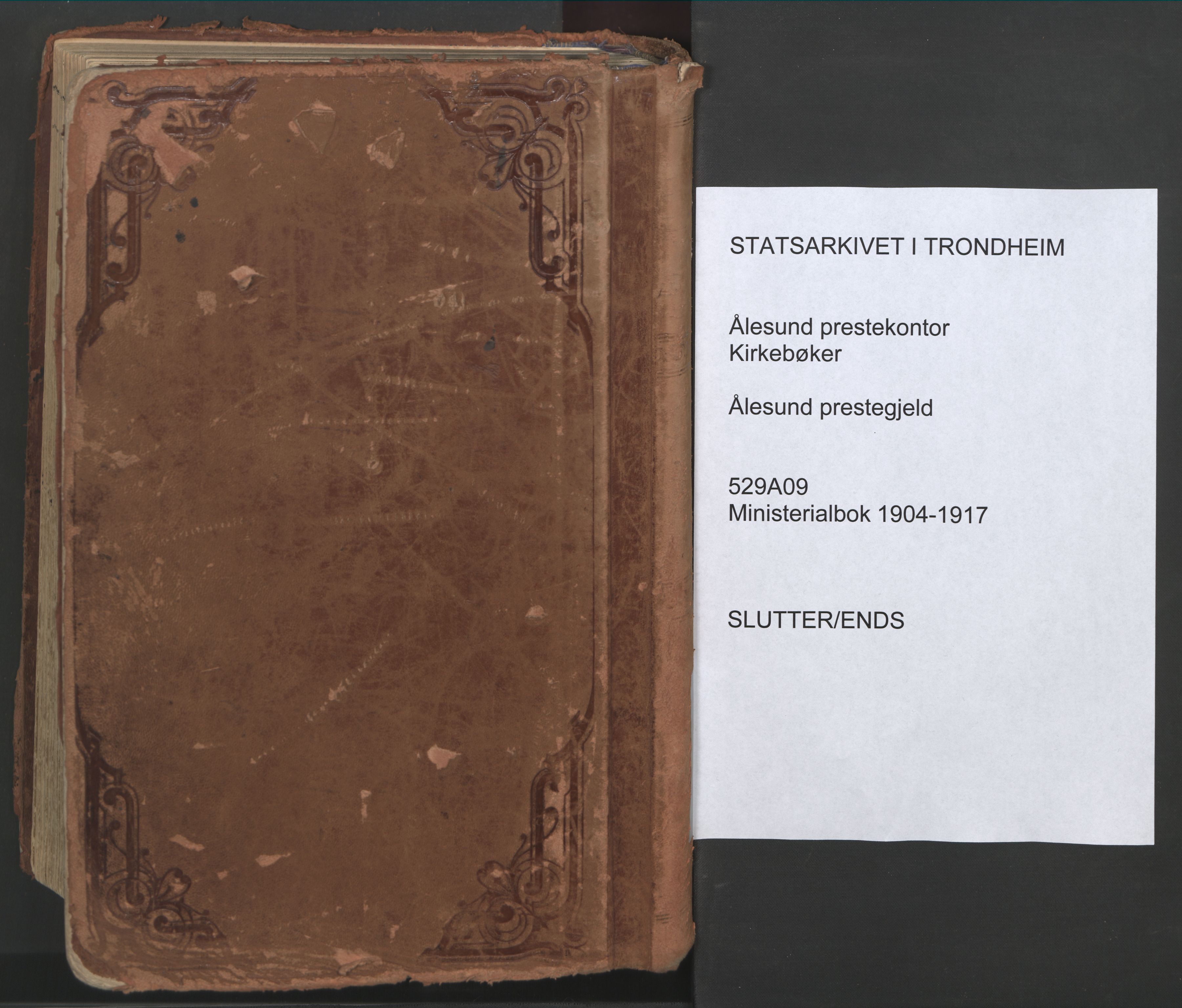 Ministerialprotokoller, klokkerbøker og fødselsregistre - Møre og Romsdal, SAT/A-1454/529/L0459: Parish register (official) no. 529A09, 1904-1917, p. 441