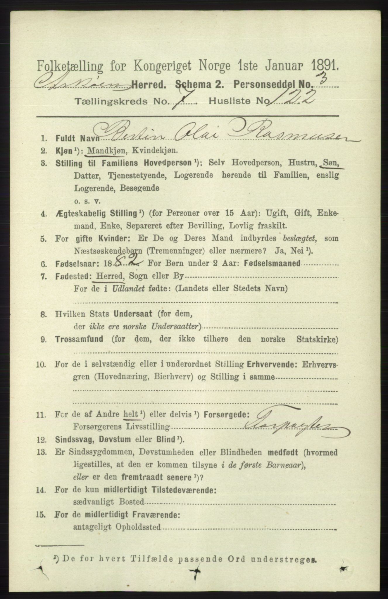 RA, 1891 census for 1247 Askøy, 1891, p. 5311