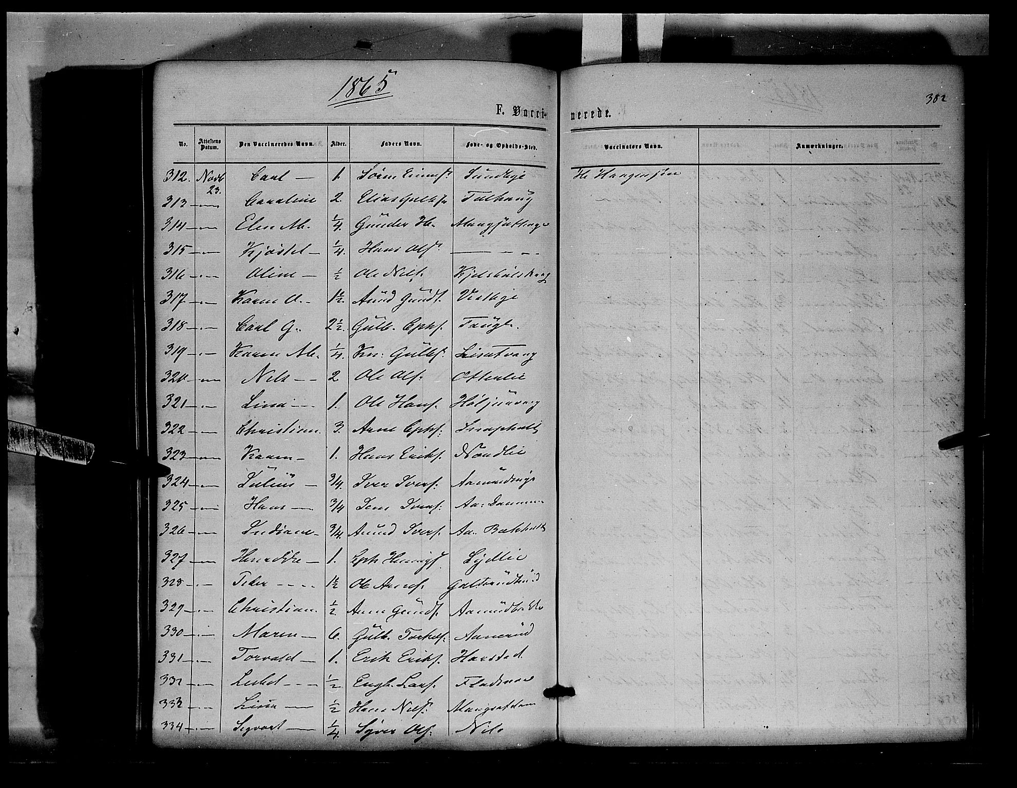 Sør-Odal prestekontor, AV/SAH-PREST-030/H/Ha/Haa/L0003: Parish register (official) no. 3, 1864-1870, p. 382