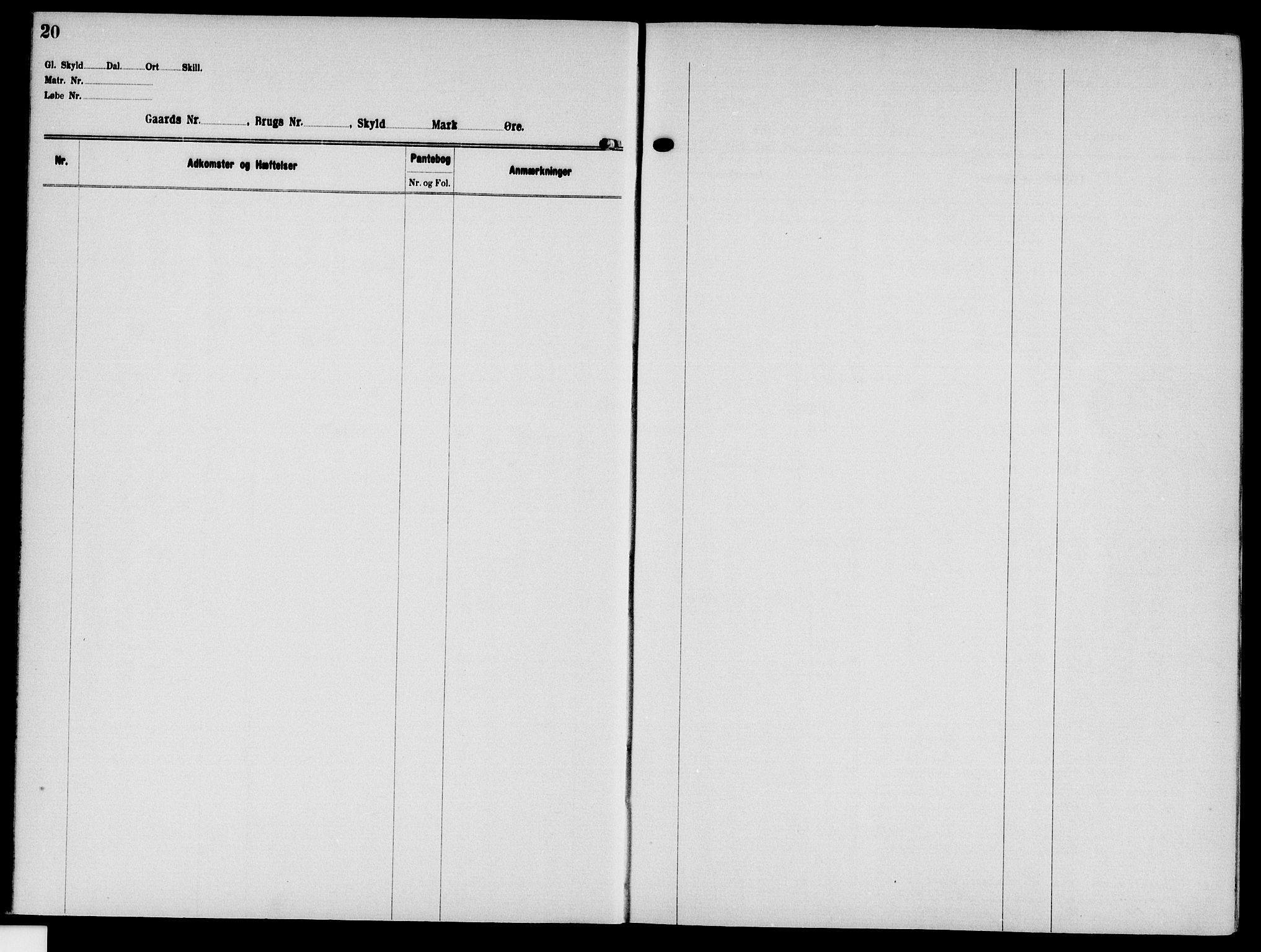 Solør tingrett, AV/SAH-TING-008/H/Ha/Hak/L0006: Mortgage register no. VI, 1900-1935, p. 20