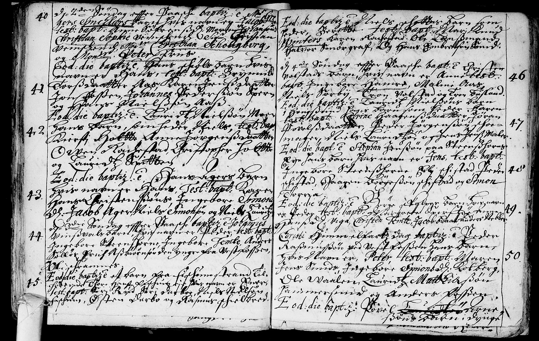 Eiker kirkebøker, AV/SAKO-A-4/F/Fa/L0001: Parish register (official) no. I 1 /1, 1683-1704