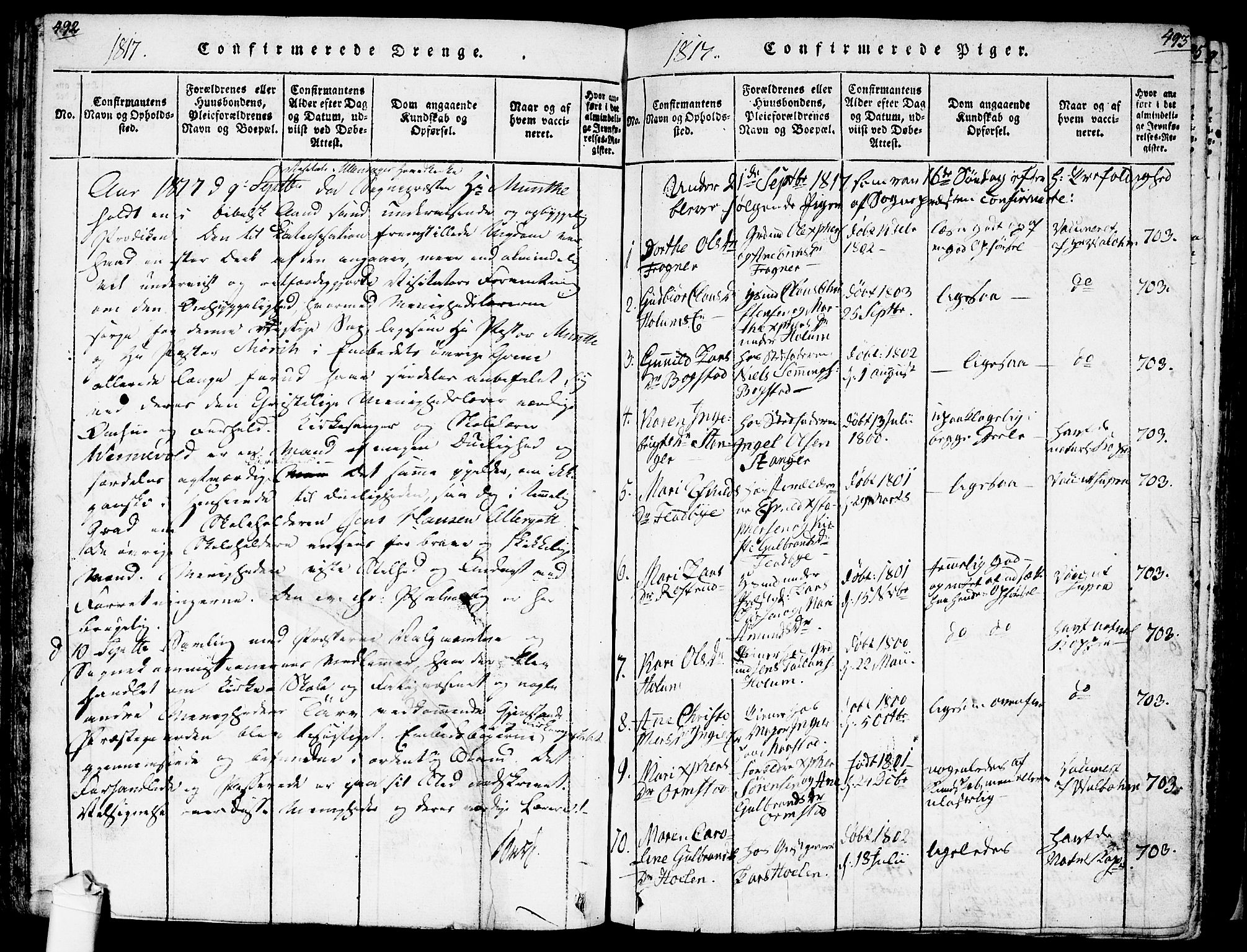 Ullensaker prestekontor Kirkebøker, SAO/A-10236a/F/Fa/L0013: Parish register (official) no. I 13, 1815-1835, p. 492