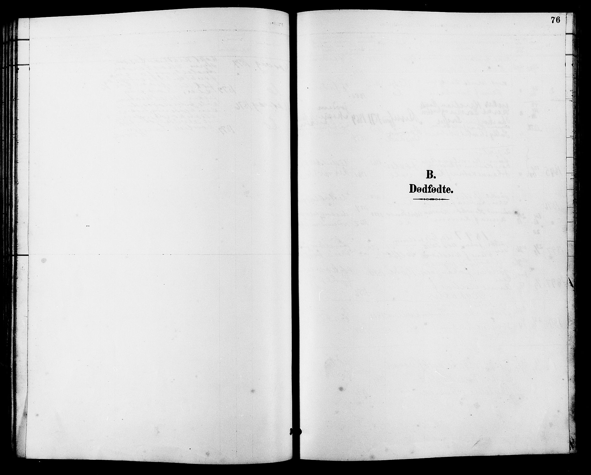 Flekkefjord sokneprestkontor, SAK/1111-0012/F/Fb/Fbb/L0004: Parish register (copy) no. B 4, 1889-1907, p. 76