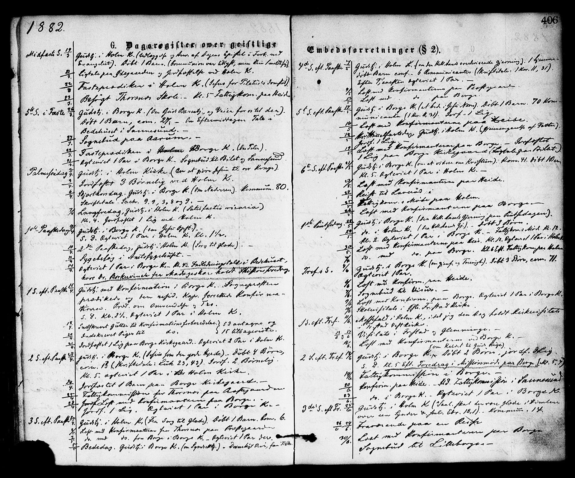 Borge prestekontor Kirkebøker, SAO/A-10903/F/Fa/L0007: Parish register (official) no. I 7, 1875-1886, p. 406