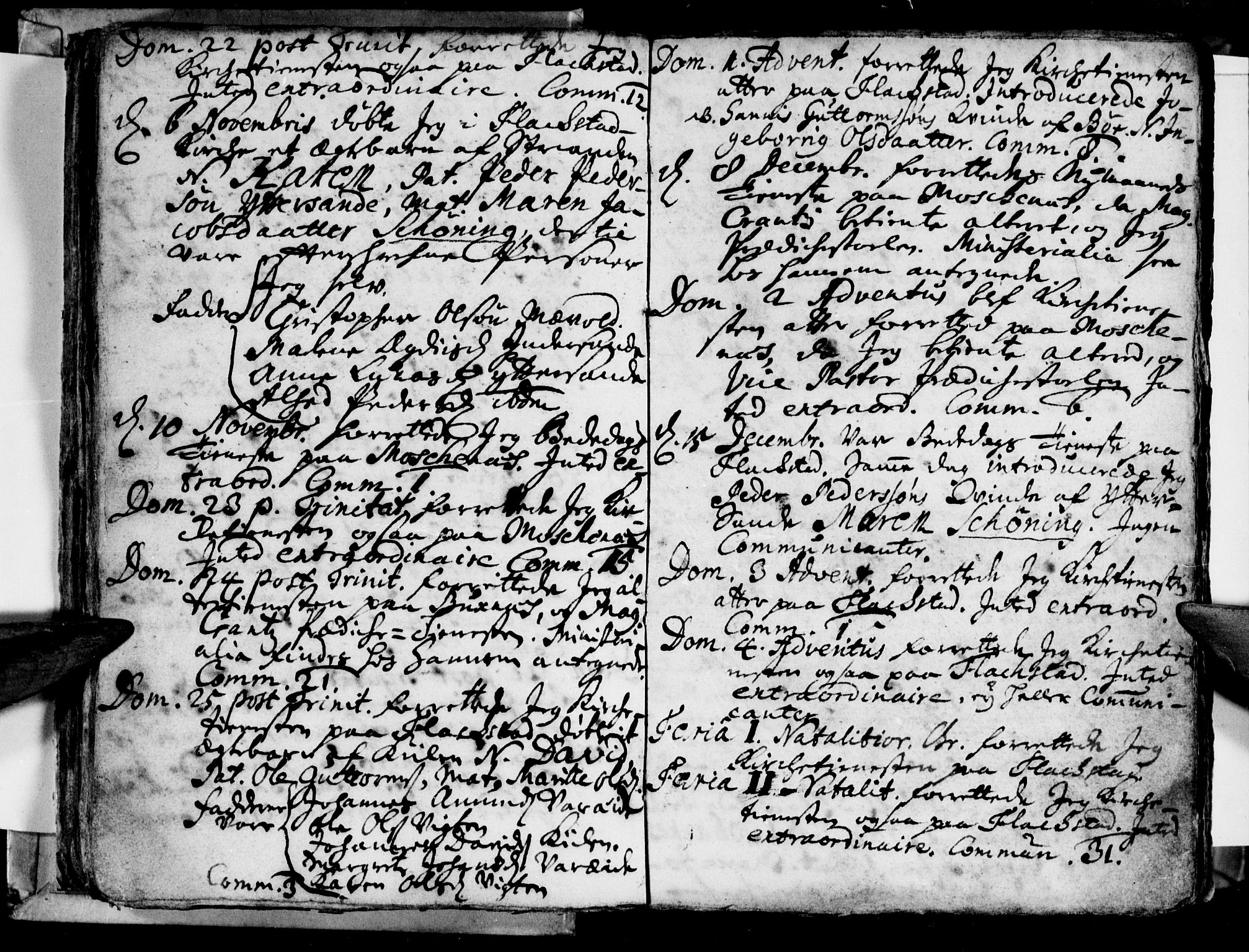 Ministerialprotokoller, klokkerbøker og fødselsregistre - Nordland, AV/SAT-A-1459/881/L1162: Curate's parish register no. 881B01, 1704-1748