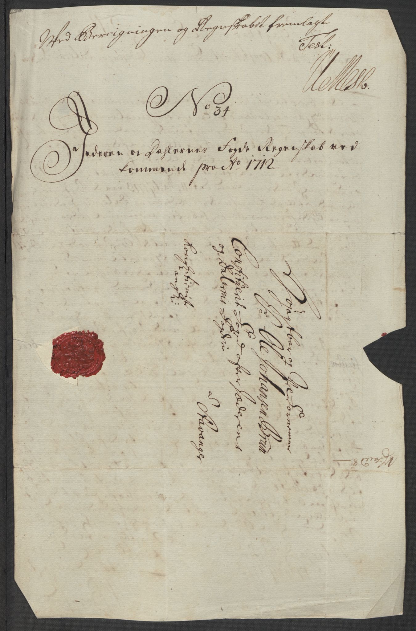 Rentekammeret inntil 1814, Reviderte regnskaper, Fogderegnskap, AV/RA-EA-4092/R46/L2737: Fogderegnskap Jæren og Dalane, 1712, p. 274