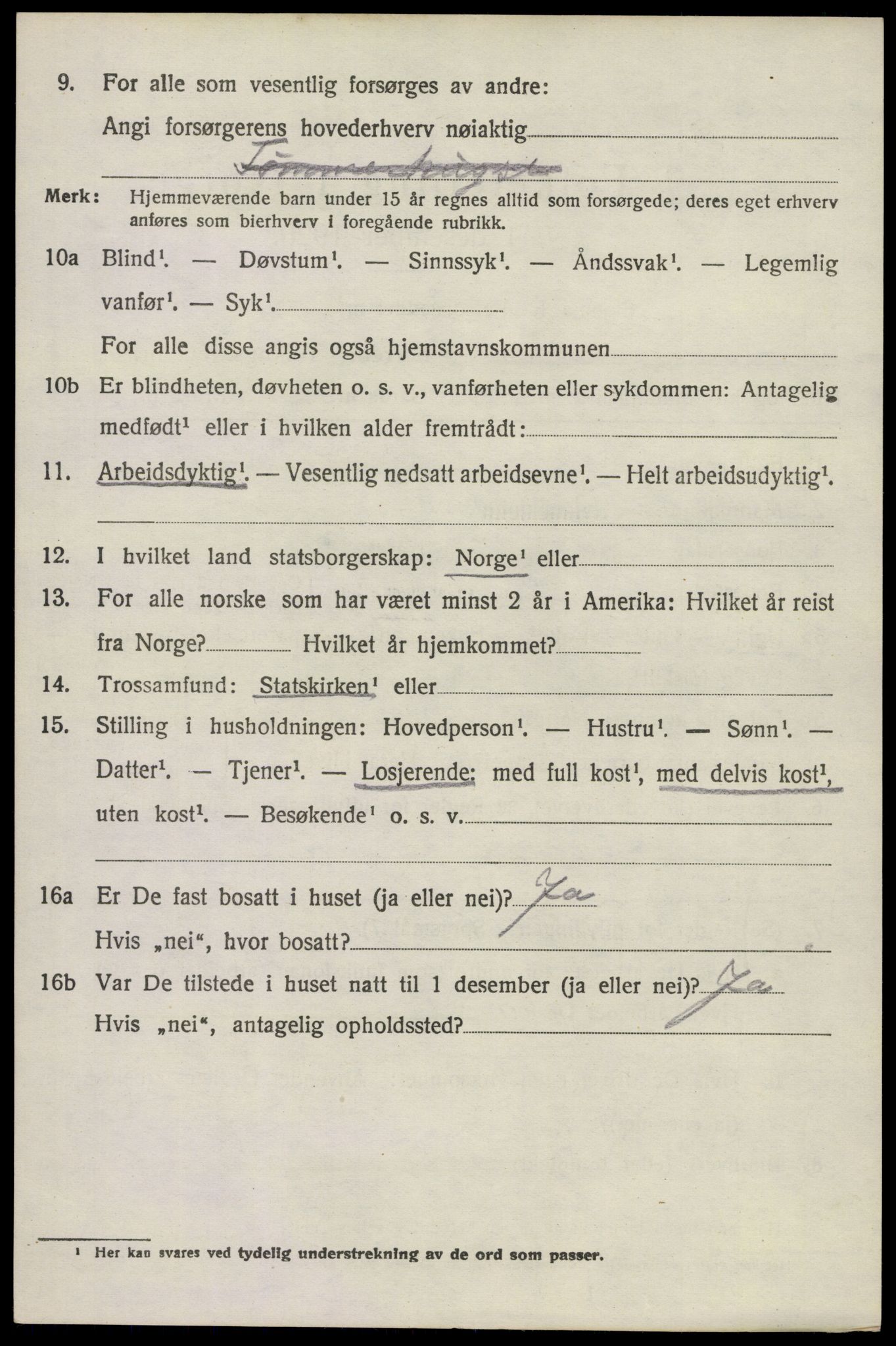 SAKO, 1920 census for Lardal, 1920, p. 5546