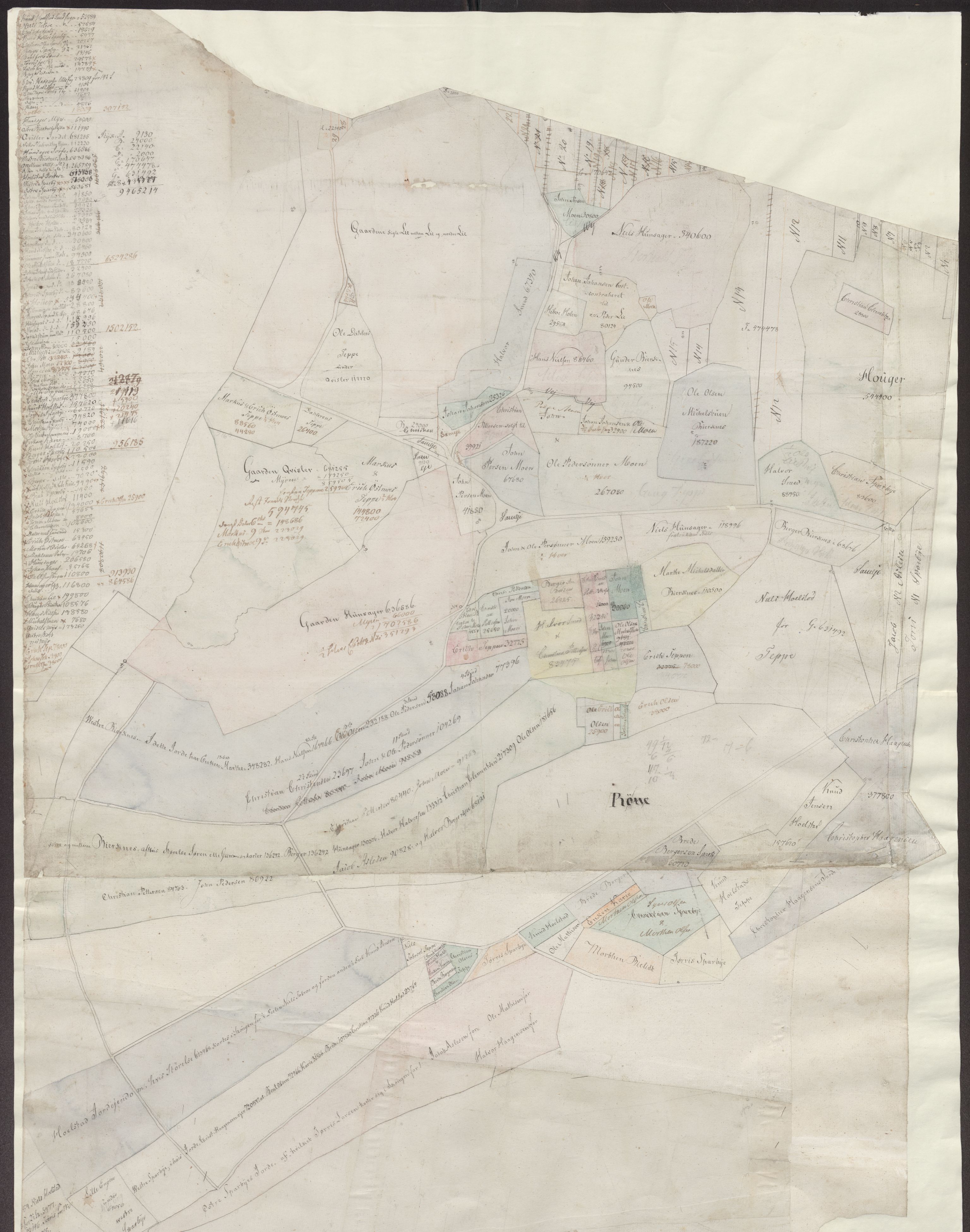 Kartsamlingen - Statsarkivet i Hamar, AV/SAH-KART-001/F/Fa/L0001: Kart, 1629-1992, p. 34