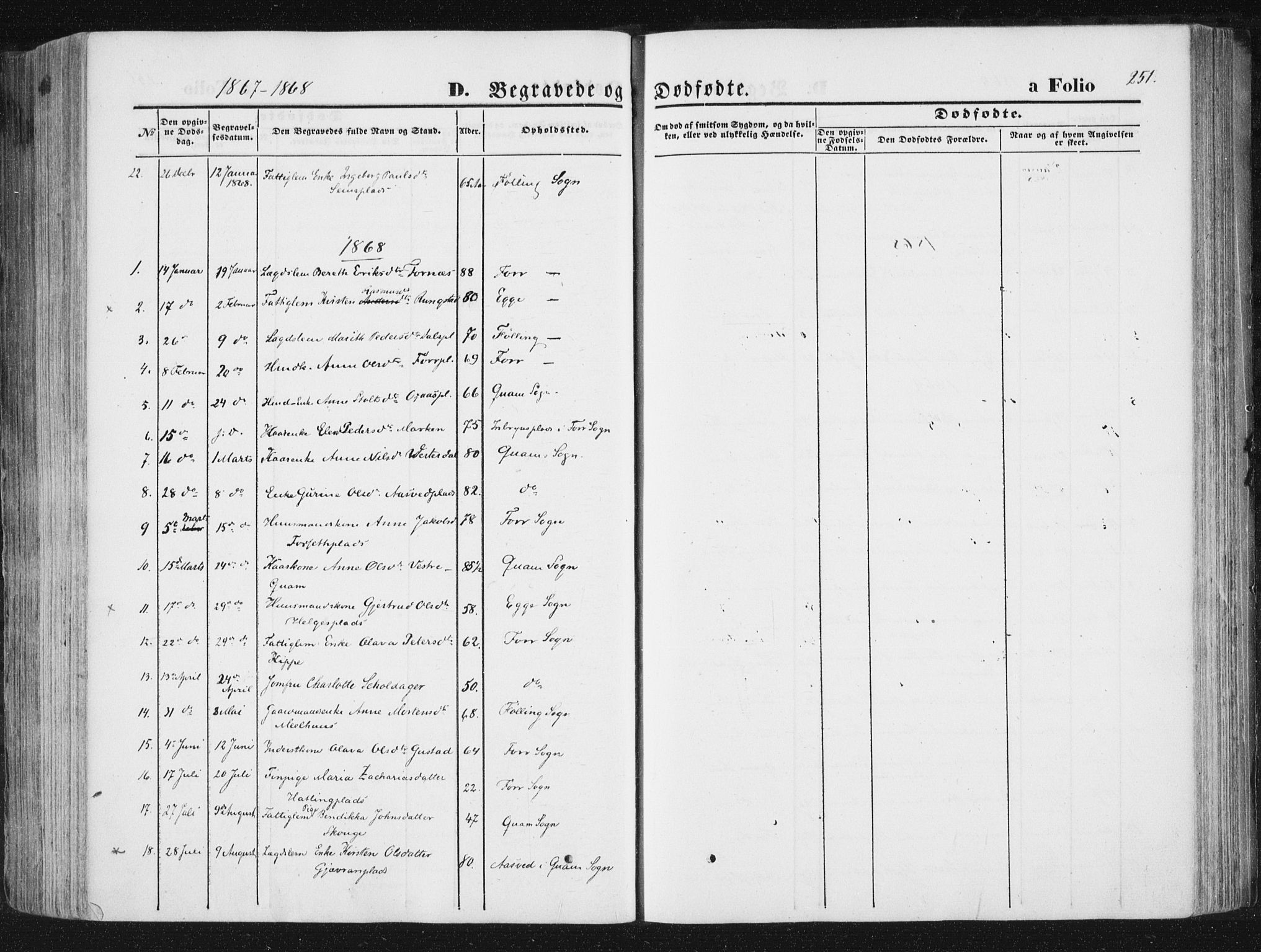 Ministerialprotokoller, klokkerbøker og fødselsregistre - Nord-Trøndelag, AV/SAT-A-1458/746/L0447: Parish register (official) no. 746A06, 1860-1877, p. 251