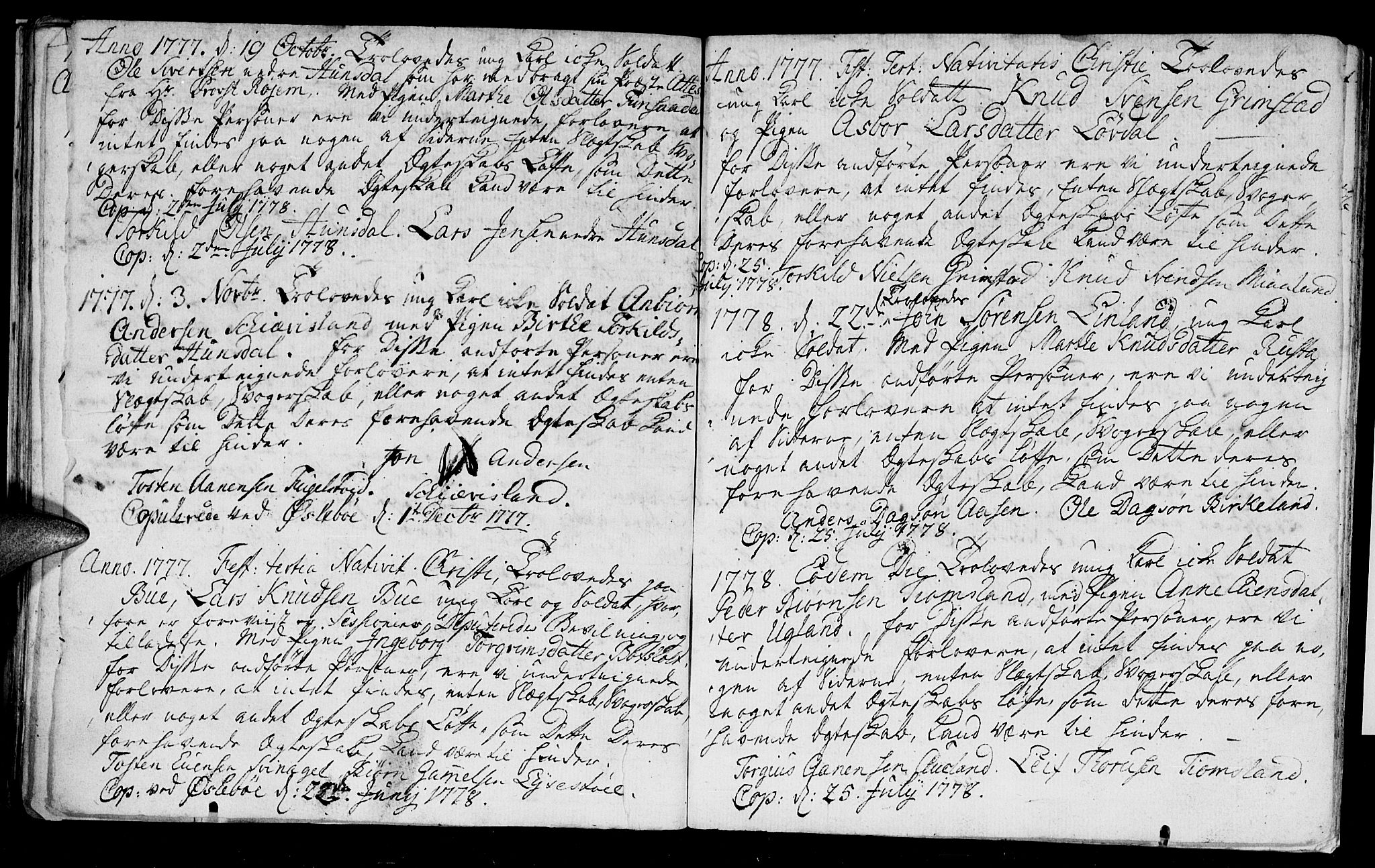 Holum sokneprestkontor, AV/SAK-1111-0022/F/Fa/Fab/L0002: Parish register (official) no. A 2, 1753-1798, p. 28