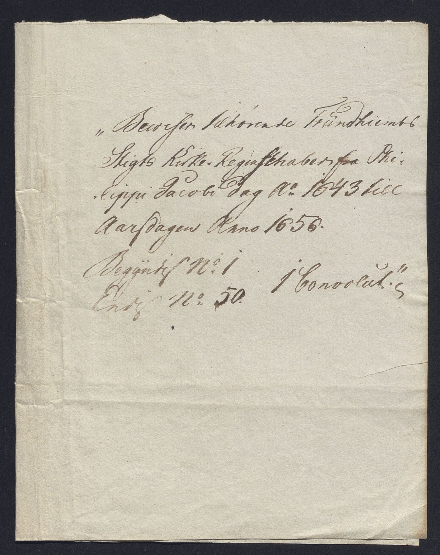 Rentekammeret inntil 1814, Reviderte regnskaper, Kirkeregnskap, AV/RA-EA-4067/Rf/L0113: Kirkeregnskap, 1641-1656, p. 65