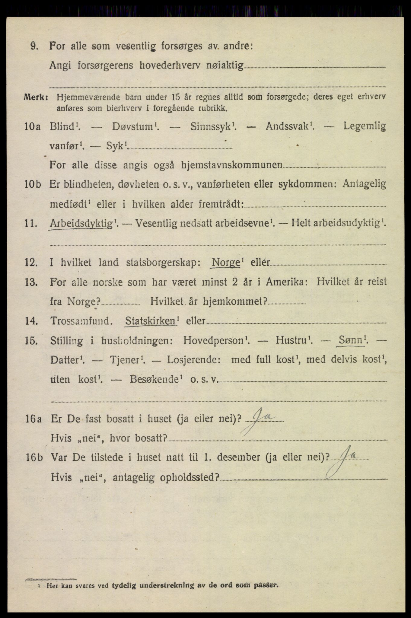 SAH, 1920 census for Nord-Fron, 1920, p. 4175