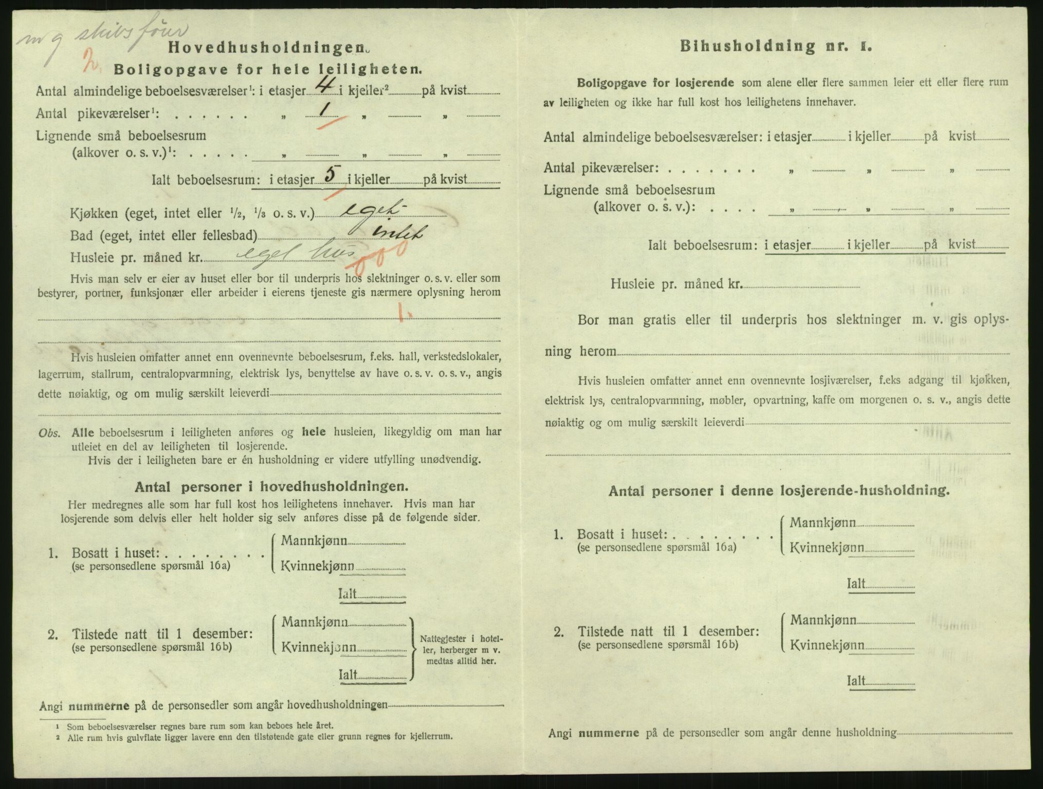 SAK, 1920 census for Grimstad, 1920, p. 1576