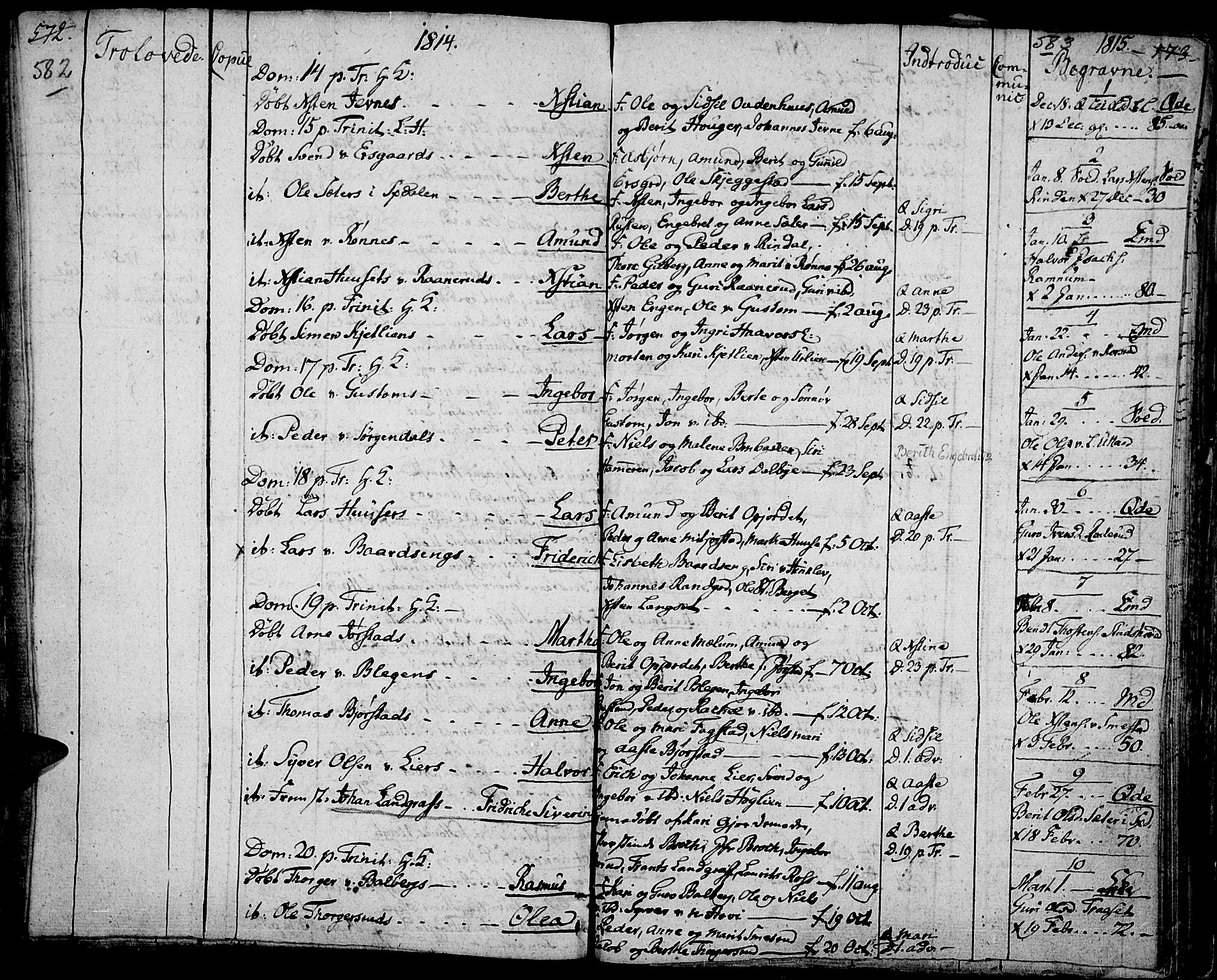 Fåberg prestekontor, SAH/PREST-086/H/Ha/Haa/L0002: Parish register (official) no. 2, 1775-1818, p. 582-583