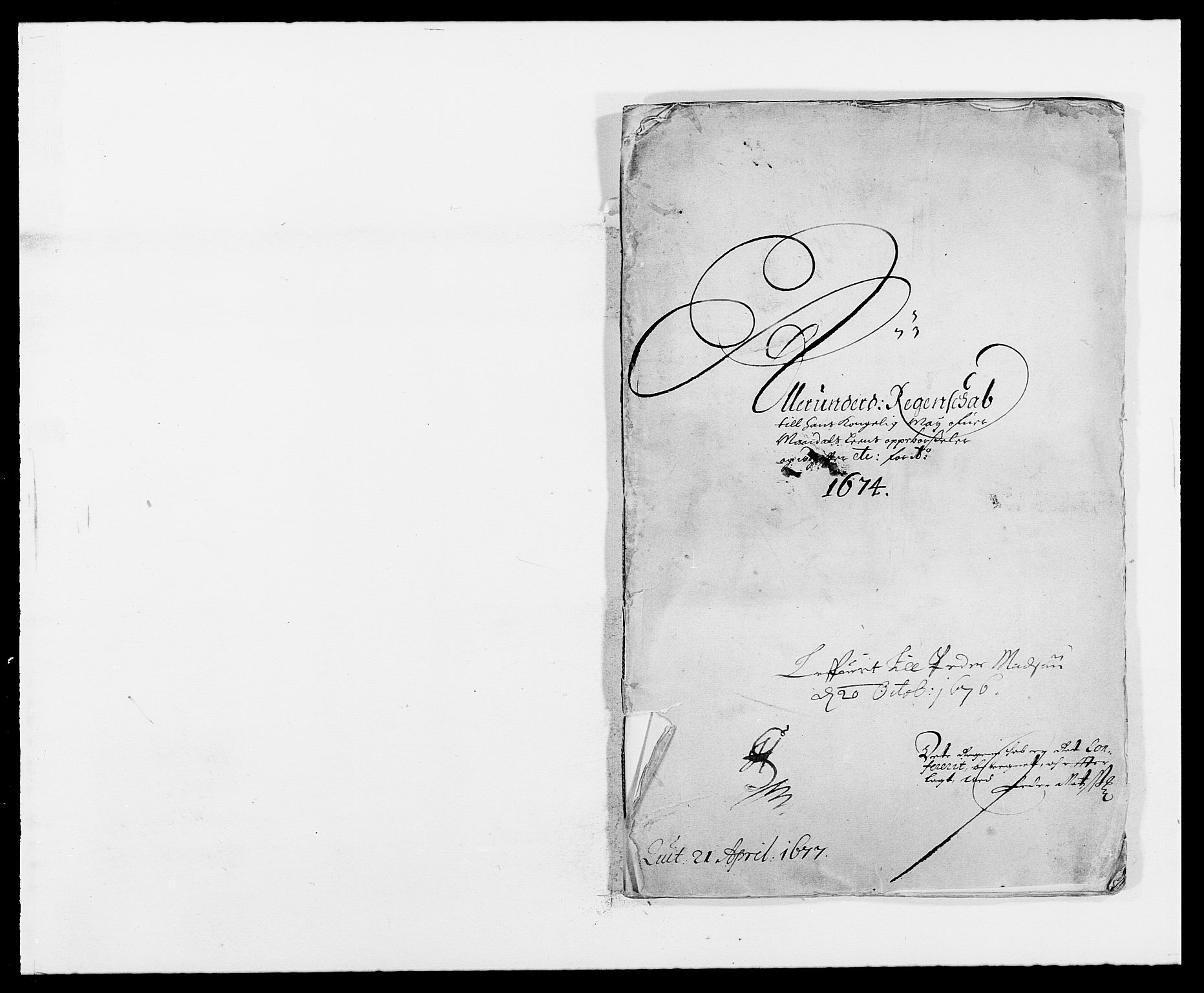 Rentekammeret inntil 1814, Reviderte regnskaper, Fogderegnskap, RA/EA-4092/R42/L2539: Mandal fogderi, 1671-1675, p. 168