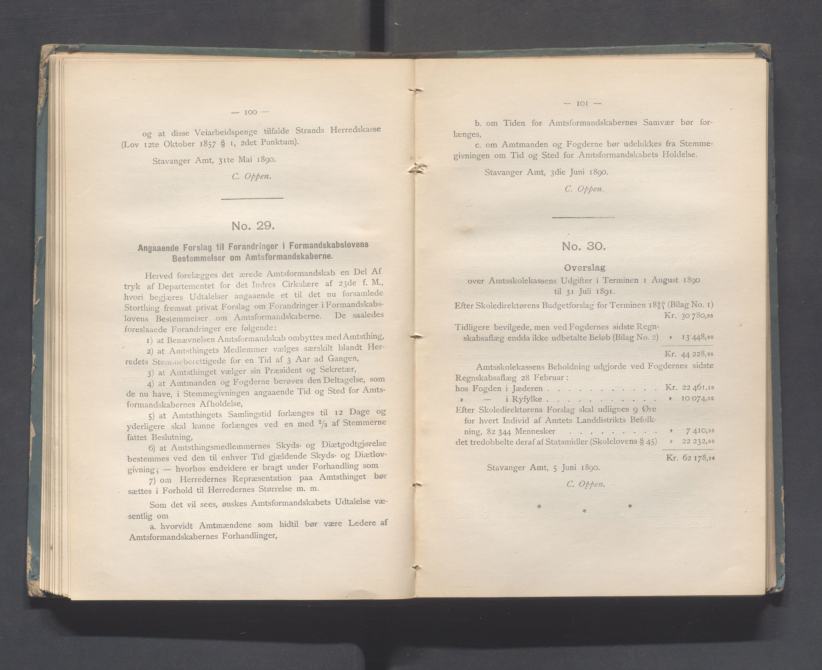 Rogaland fylkeskommune - Fylkesrådmannen , IKAR/A-900/A, 1890, p. 105