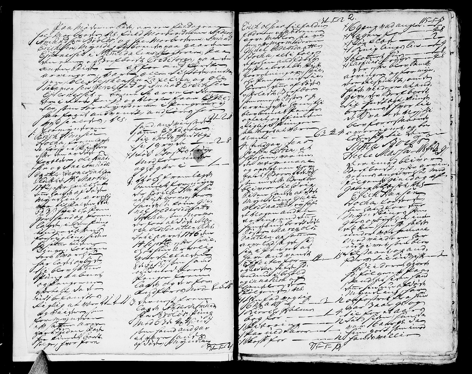 Helgeland sorenskriveri, AV/SAT-A-0004/3/3A/L0038: Konseptprotokoll 23, 1756, p. 1b-2a