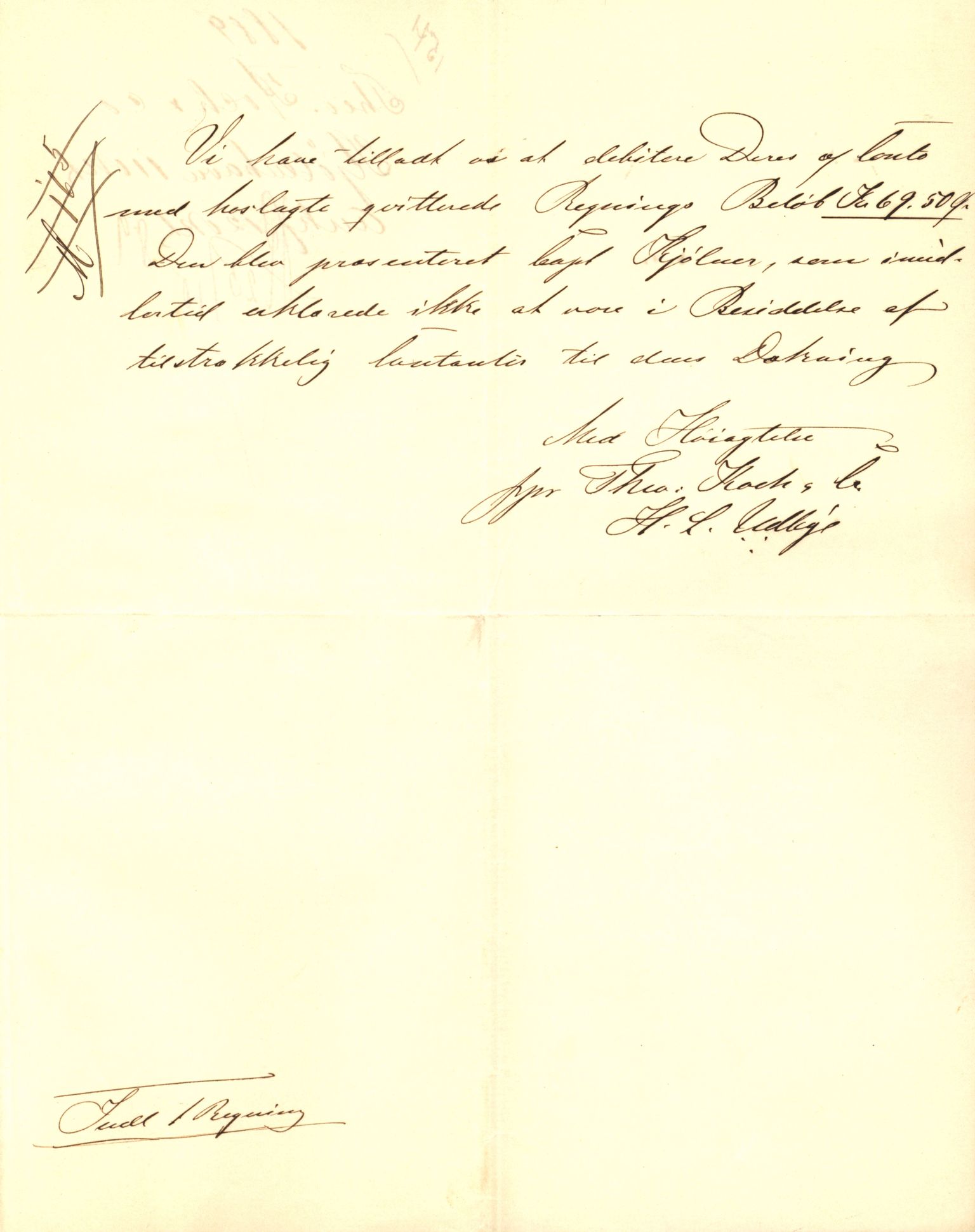 Pa 63 - Østlandske skibsassuranceforening, VEMU/A-1079/G/Ga/L0023/0008: Havaridokumenter / Immanuel, Wilhelm, Tobine, Diaz, Esmeralda, Tjømø, 1889, p. 19