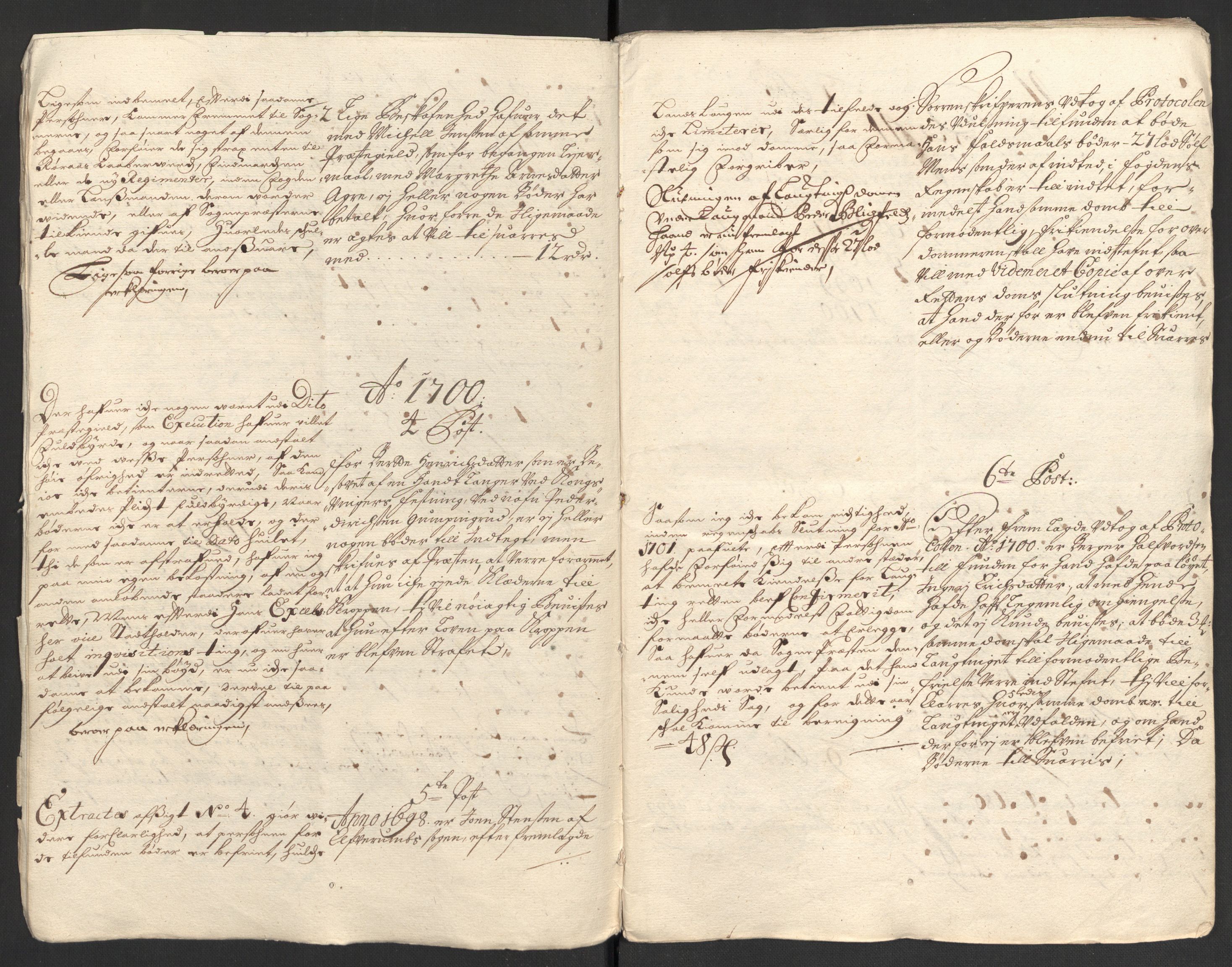 Rentekammeret inntil 1814, Reviderte regnskaper, Fogderegnskap, AV/RA-EA-4092/R13/L0838: Fogderegnskap Solør, Odal og Østerdal, 1700, p. 299